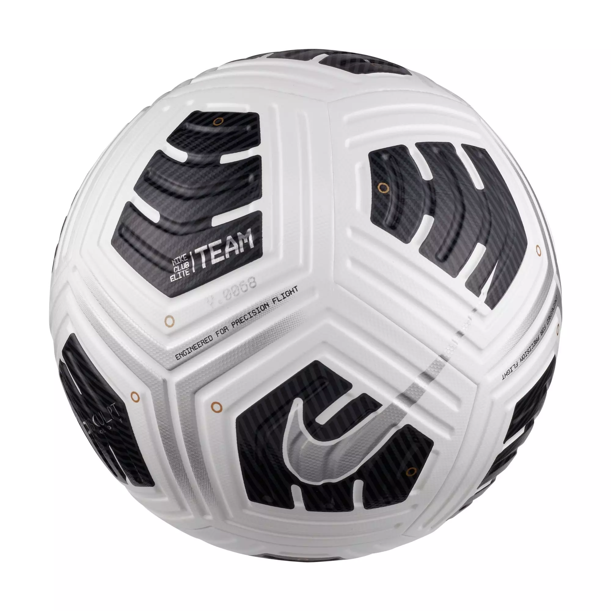 Nike NFHS Club Elite Team Soccer Ball - WHITE/BLACK
