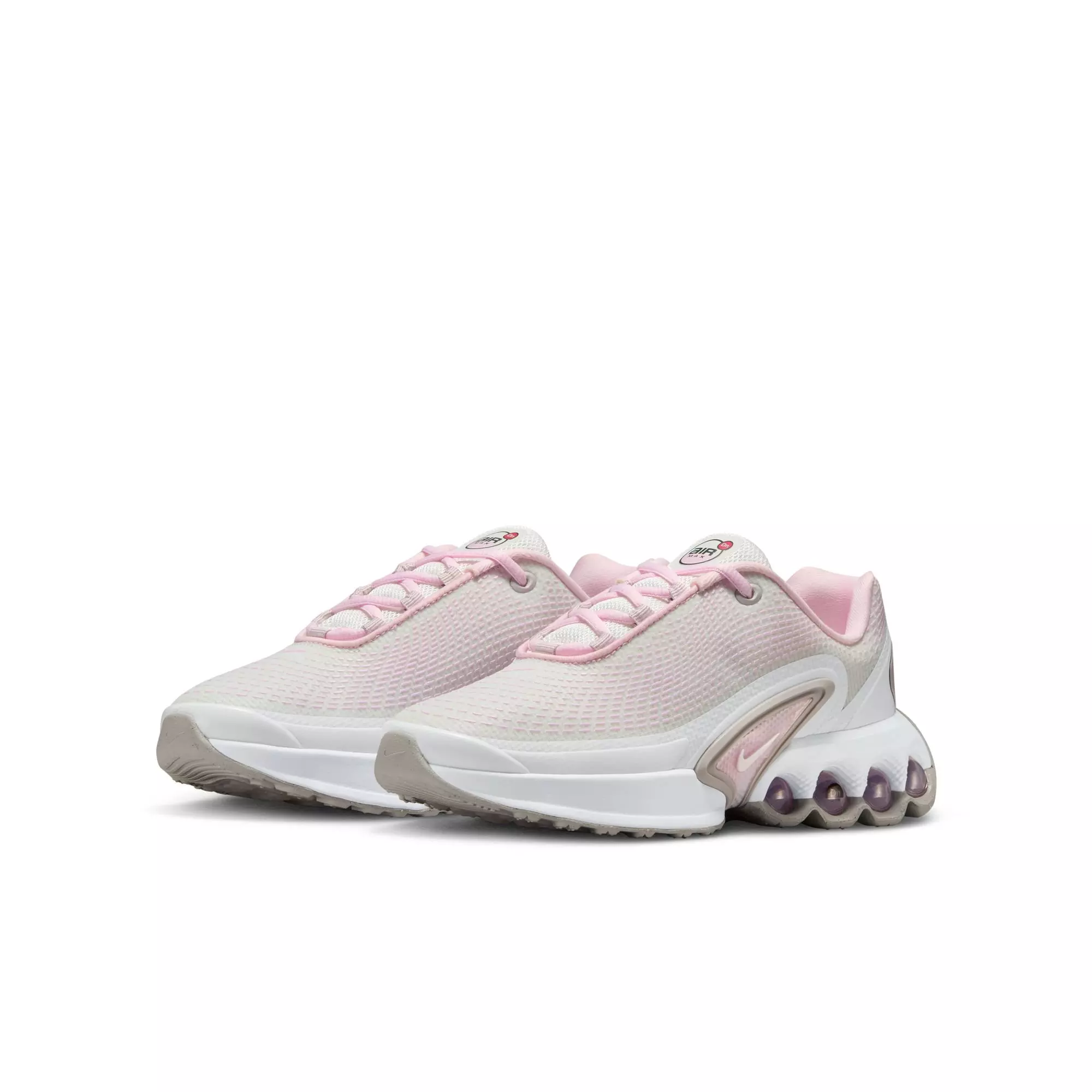 Nike Air Max Dn "Pink Foam/Summit White/College Grey" Grade School Girls' Shoe - PINK/WHITE