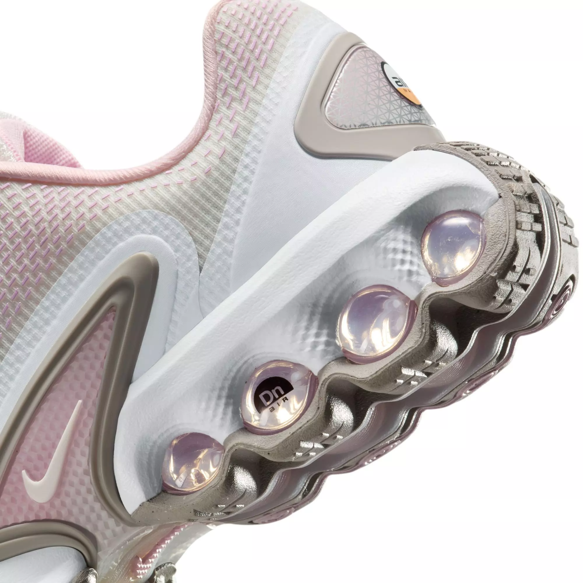 Nike Air Max Dn "Pink Foam/Summit White/College Grey" Preschool Girls' Shoe - PINK/WHITE
