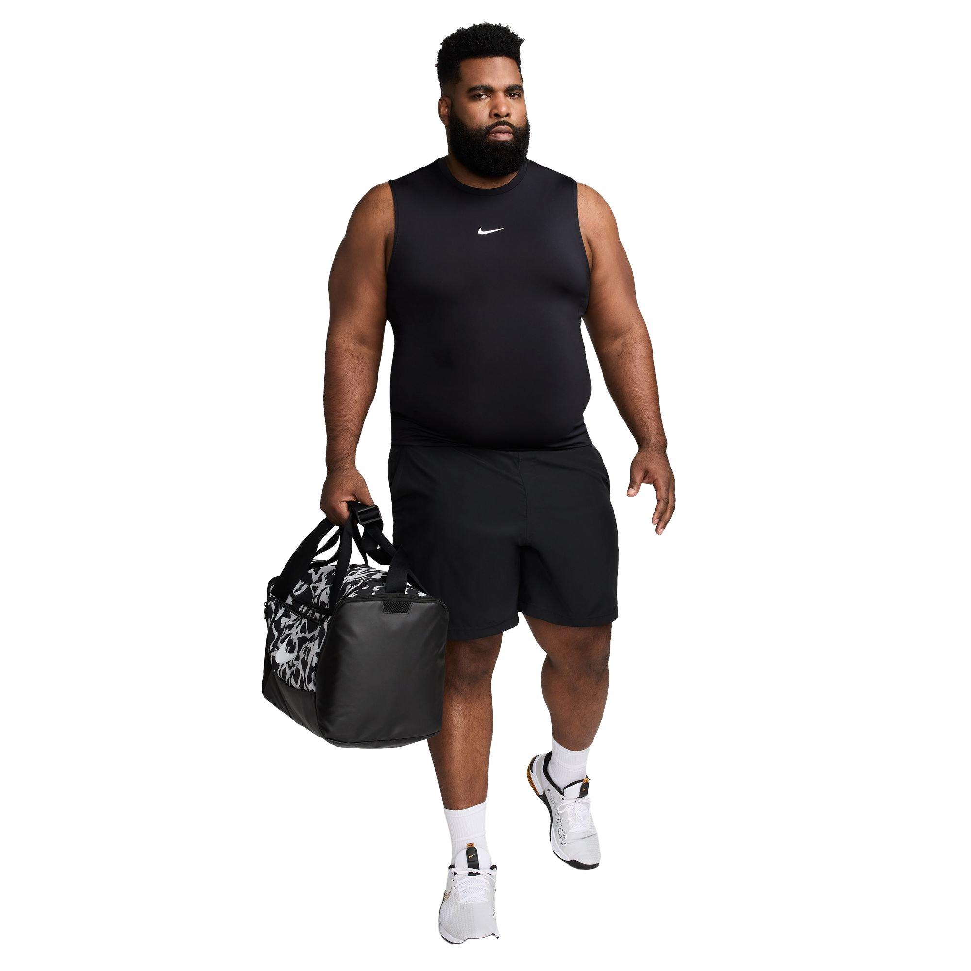 Nike Men's Pro Dri-FIT Slim Sleeveless Top - Black - BLACK Thumbnail View 5