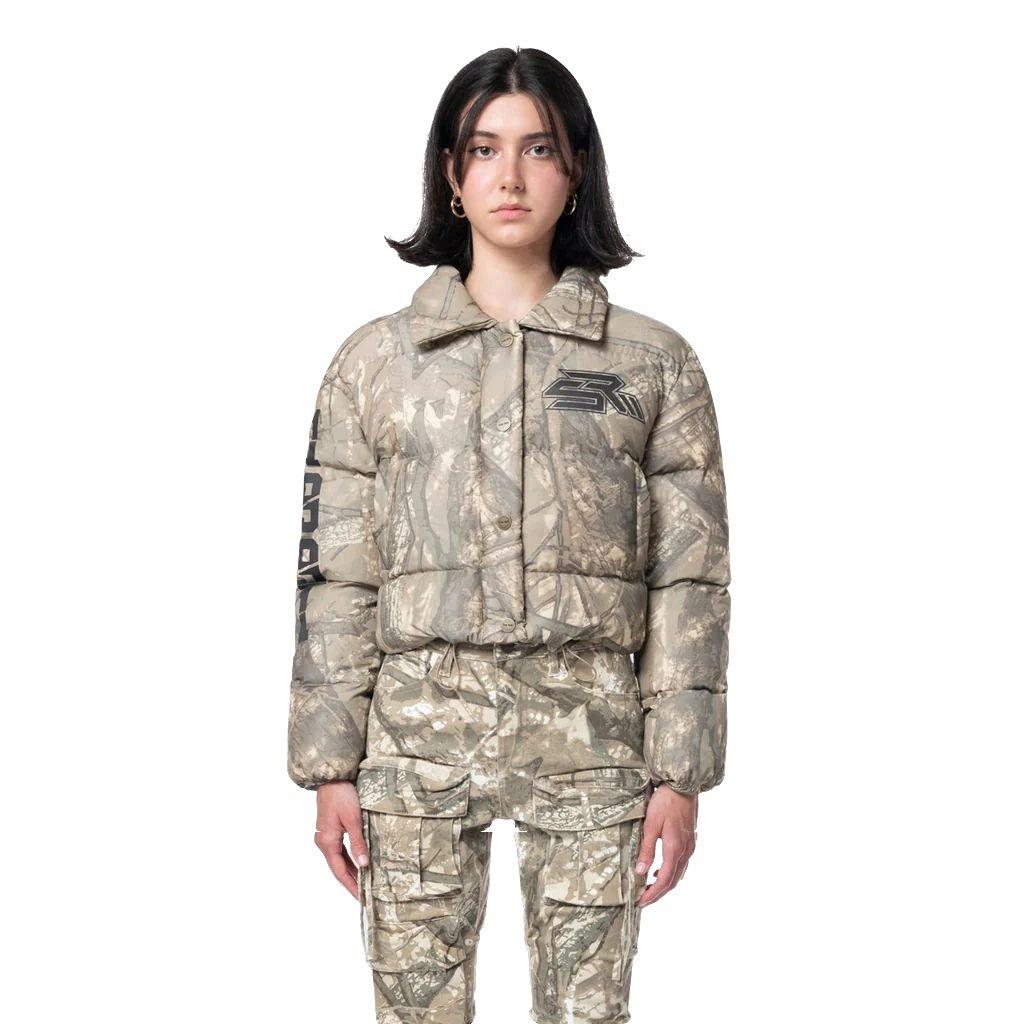 Smoke Rise Women's Camo Bubble Jacket - CAMOUFLAGE Thumbnail View 1