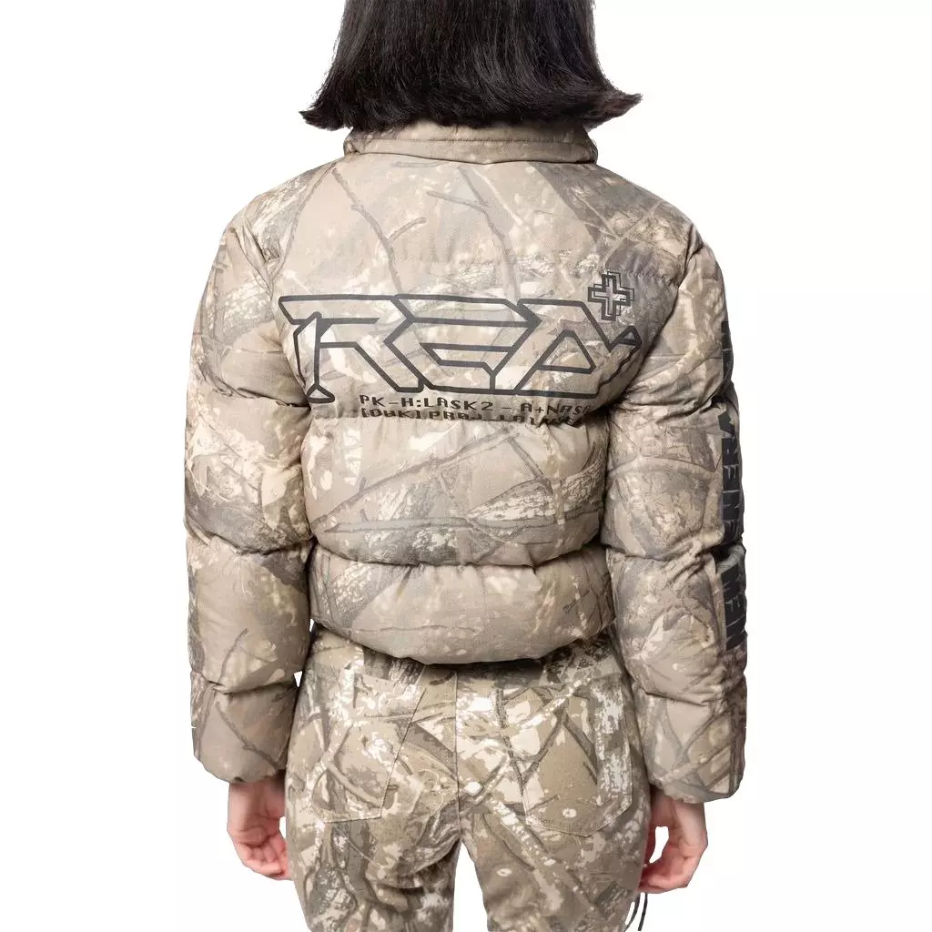 Smoke Rise Women's Camo Bubble Jacket - CAMOUFLAGE