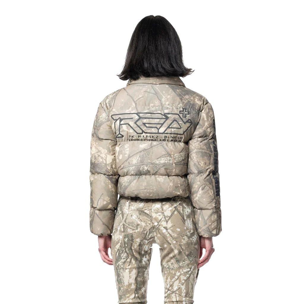 Smoke Rise Women's Camo Bubble Jacket - CAMOUFLAGE Thumbnail View 4
