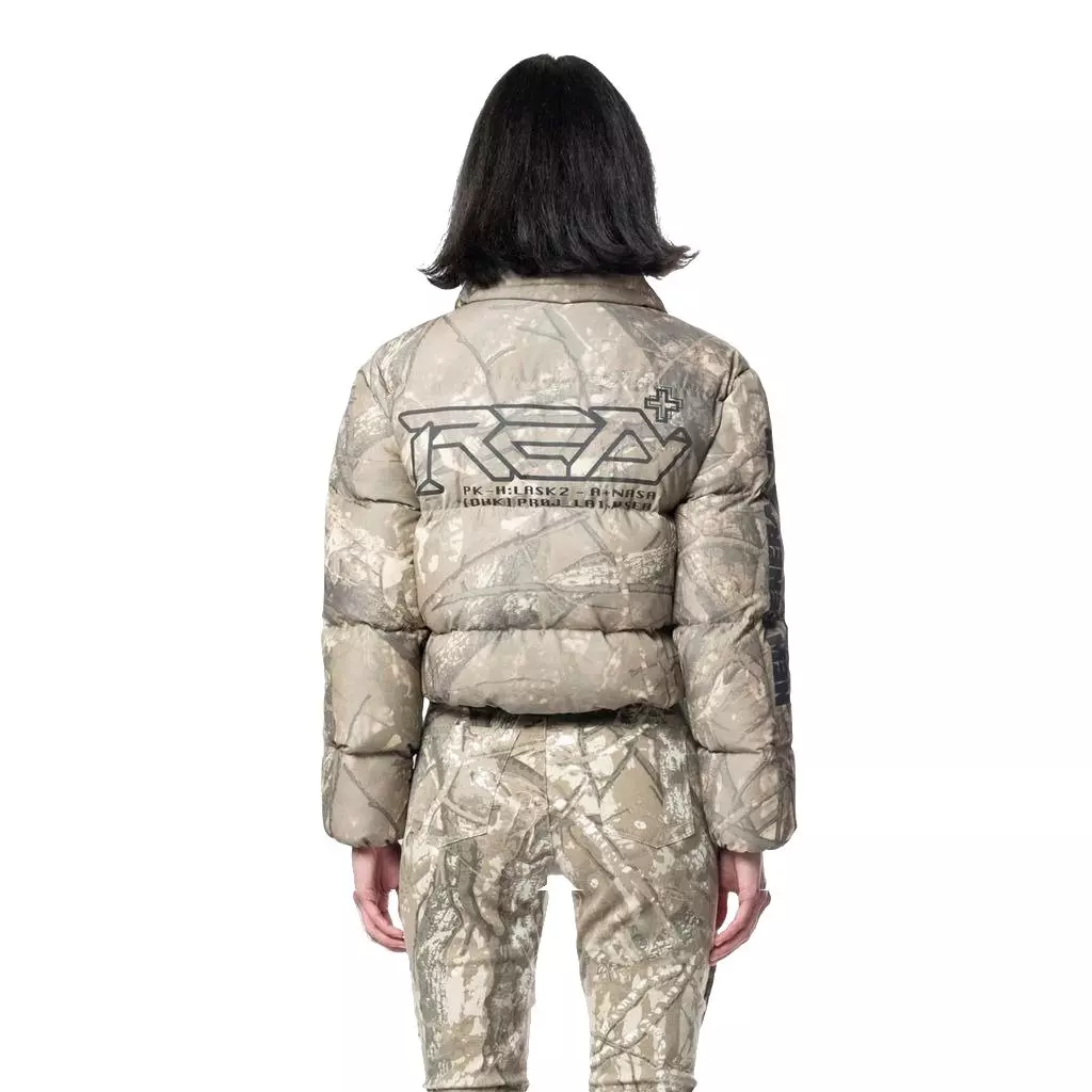 Smoke Rise Women's Camo Bubble Jacket - CAMOUFLAGE