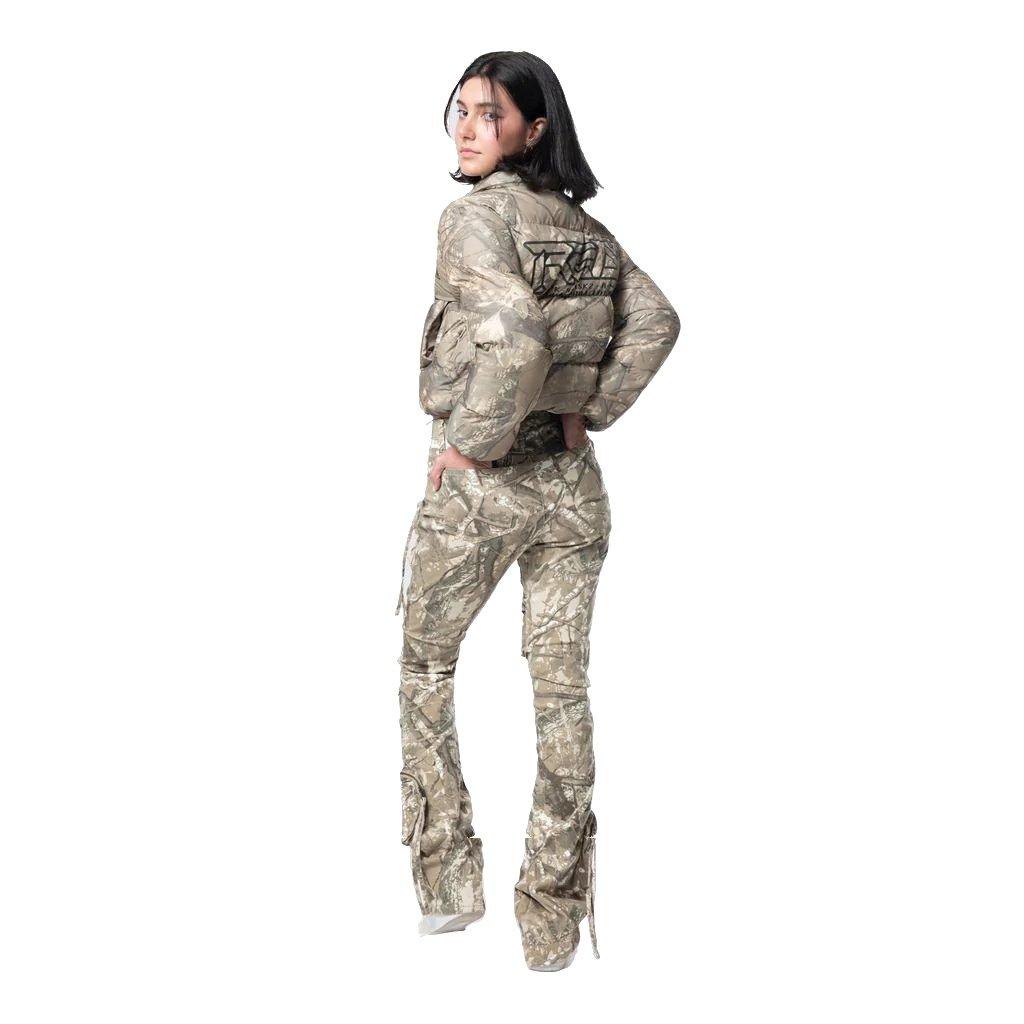 Smoke Rise Women's Camo Bubble Jacket - CAMOUFLAGE Thumbnail View 6