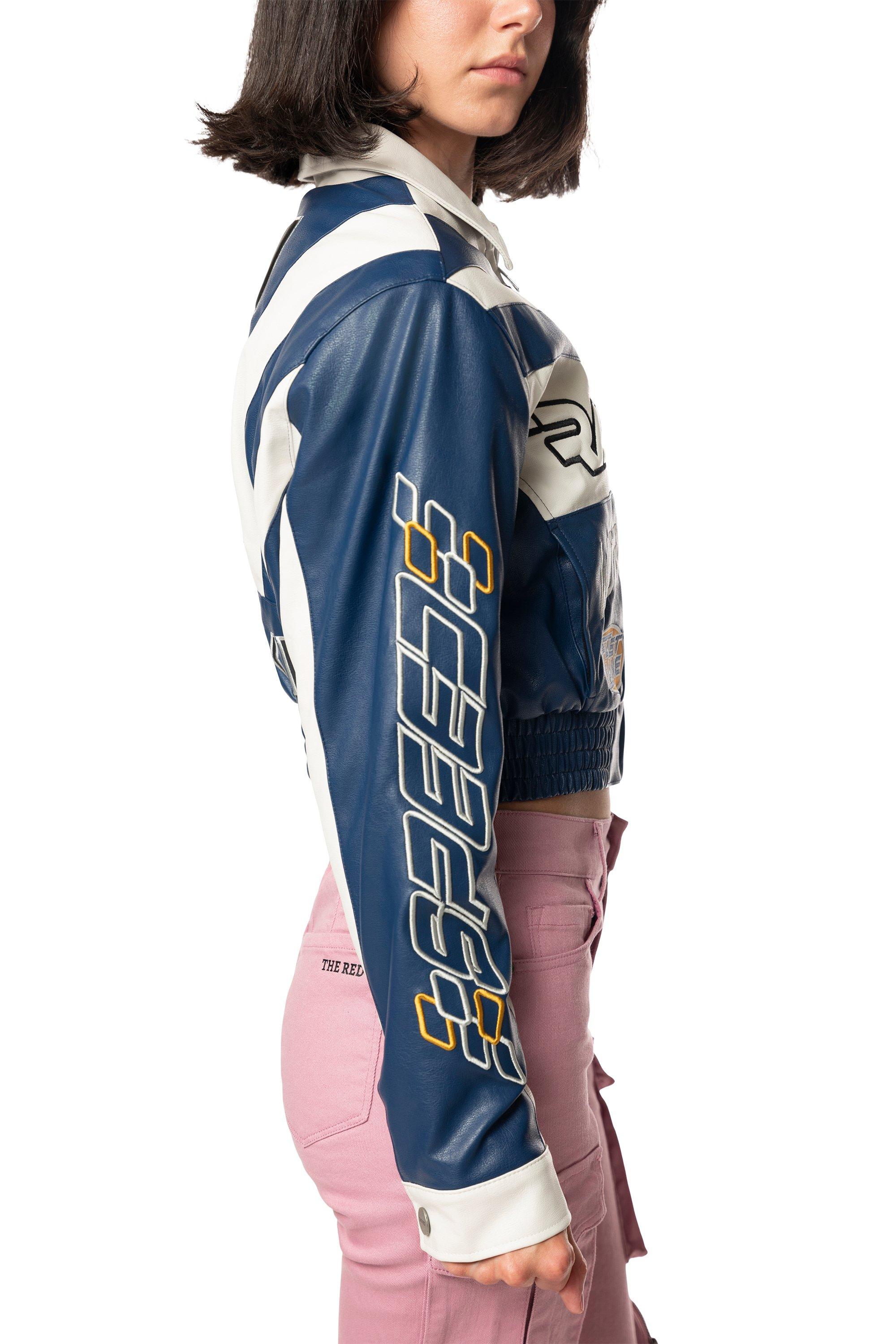 Smoke Rise Women's Racing Jacket - Midnight Navy - NAVY Thumbnail View 3