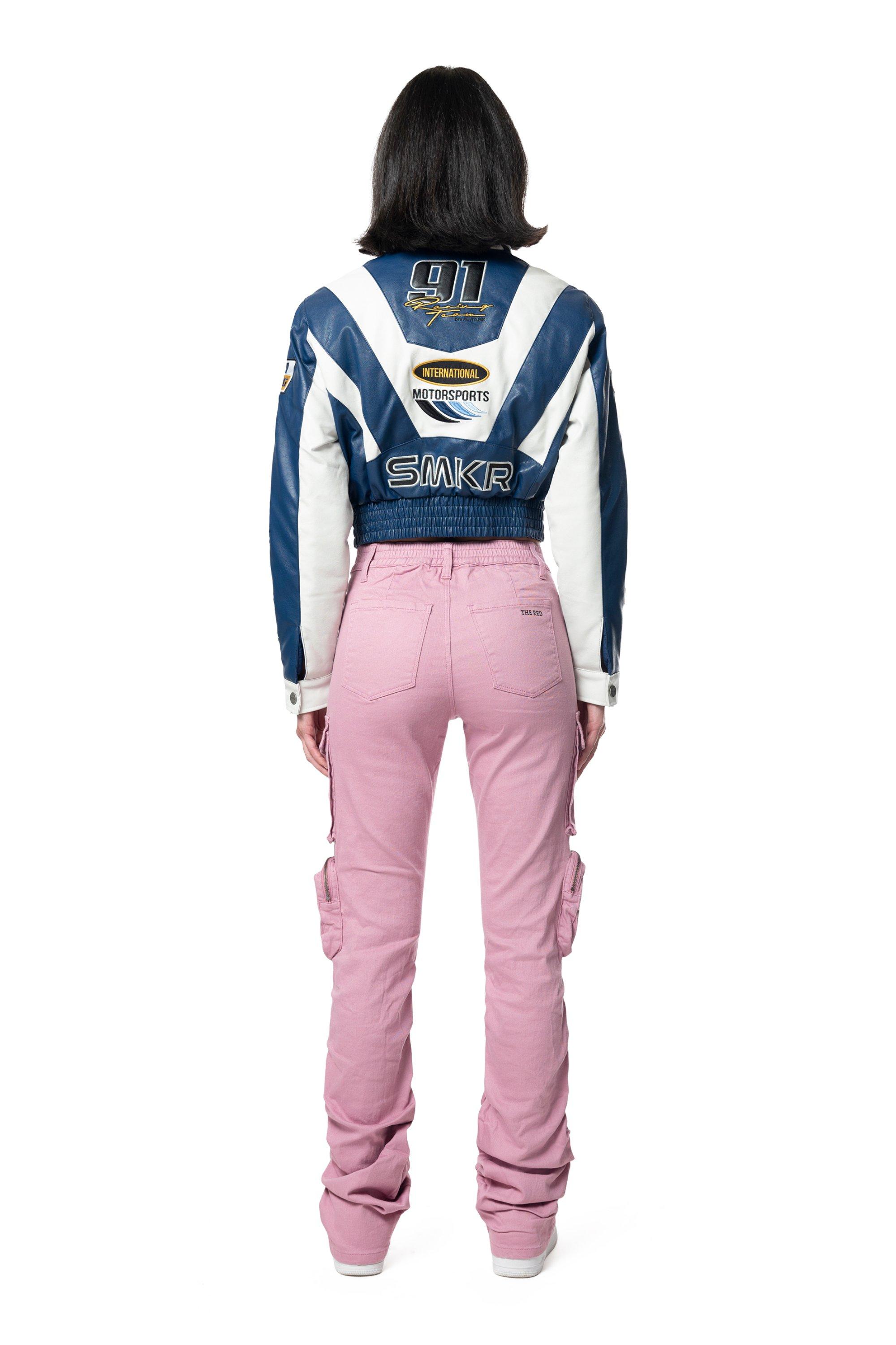 Smoke Rise Women's Racing Jacket - Midnight Navy - NAVY Thumbnail View 6