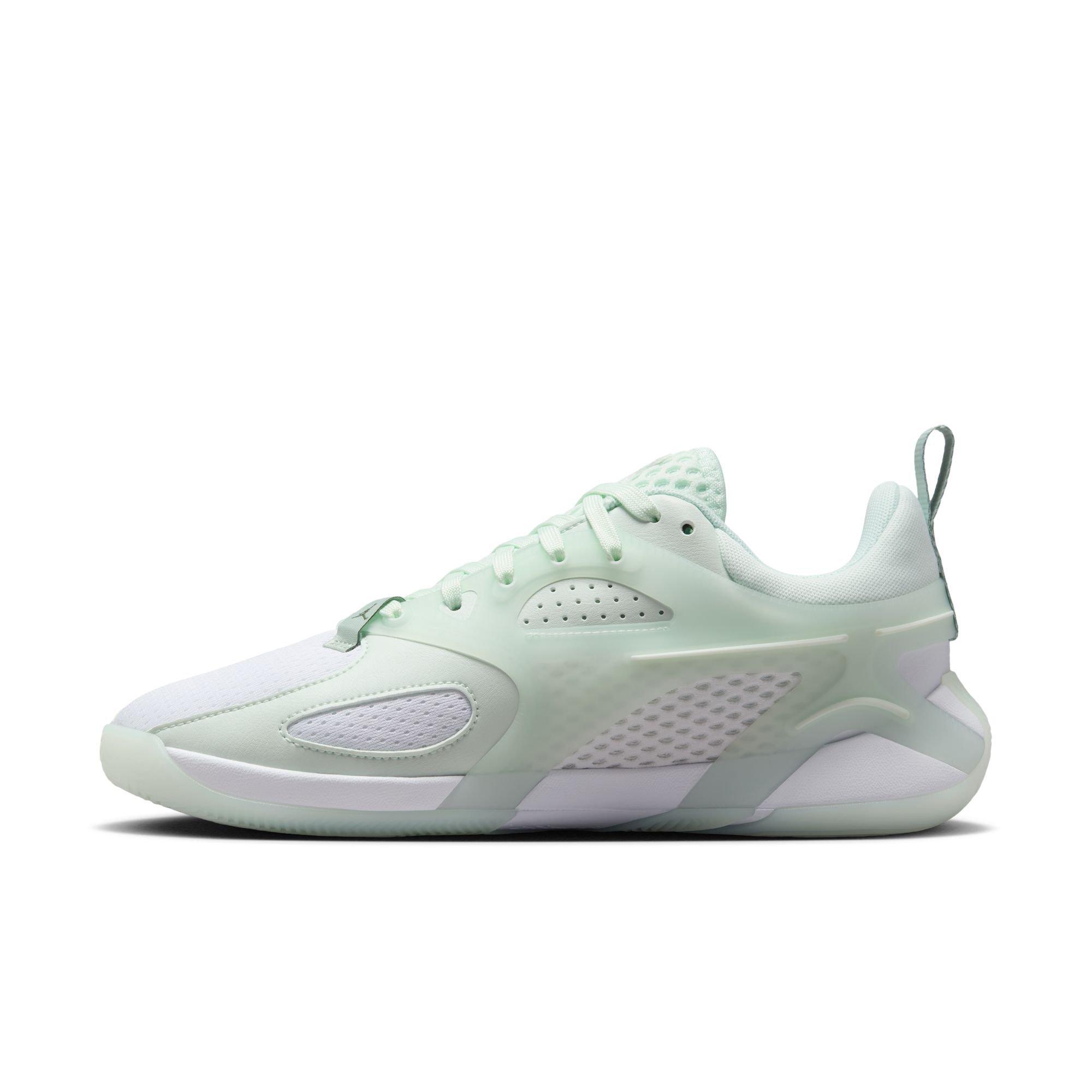 Jordan Heir "Abundance" Women's Shoe - WHITE/OIL GREEN/SEAFOAM Thumbnail View 8