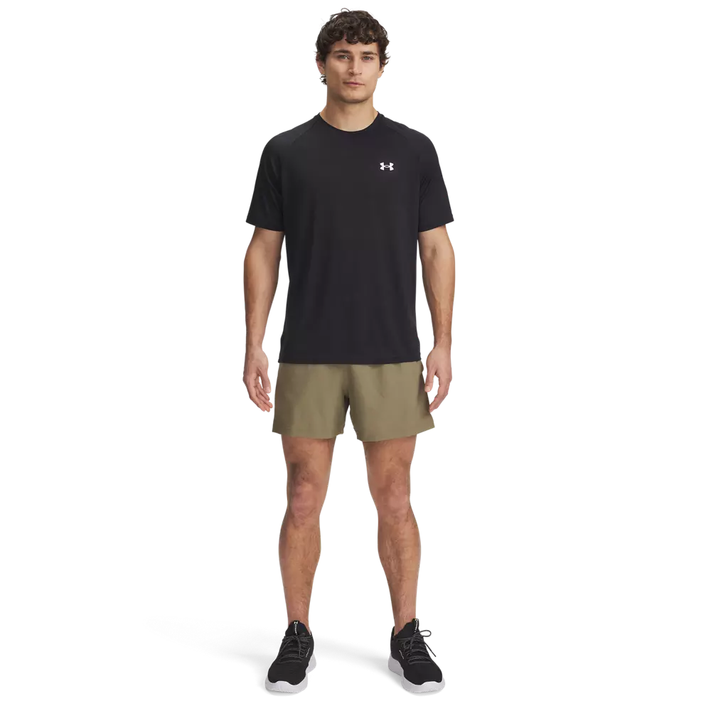 Under Armour Men's Tech Woven 5" Shorts - GREEN