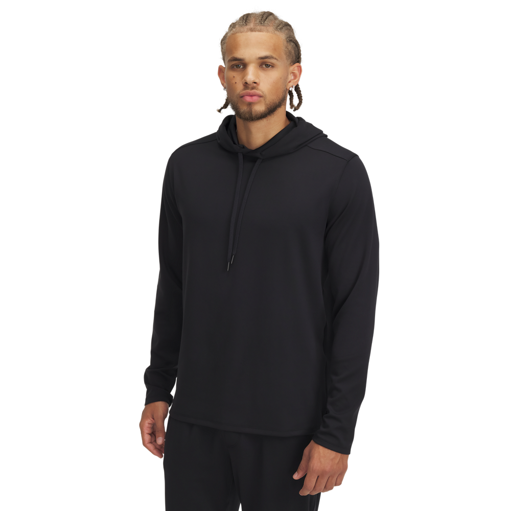 Under Armour Men's Motion Pullover Hoodie - BLACK Thumbnail View 1