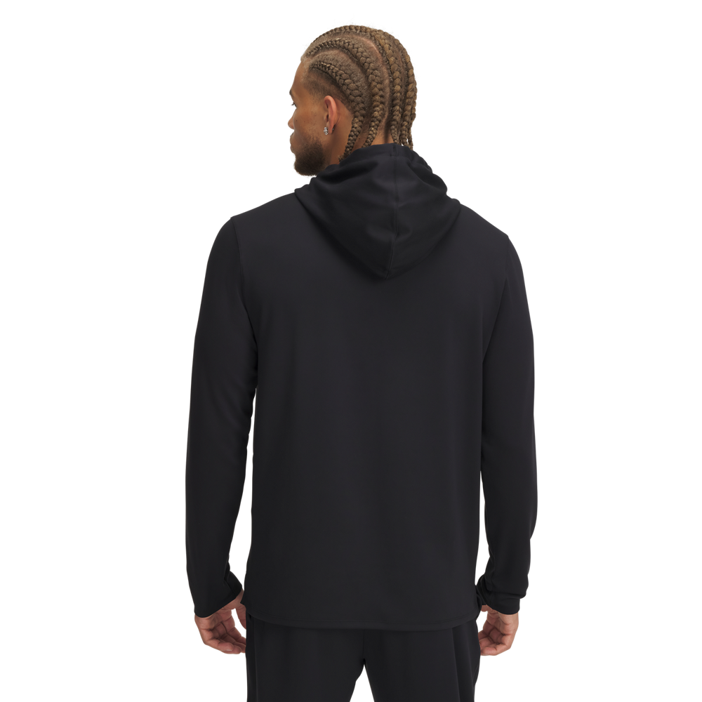 Under Armour Men's Motion Pullover Hoodie - BLACK Thumbnail View 2