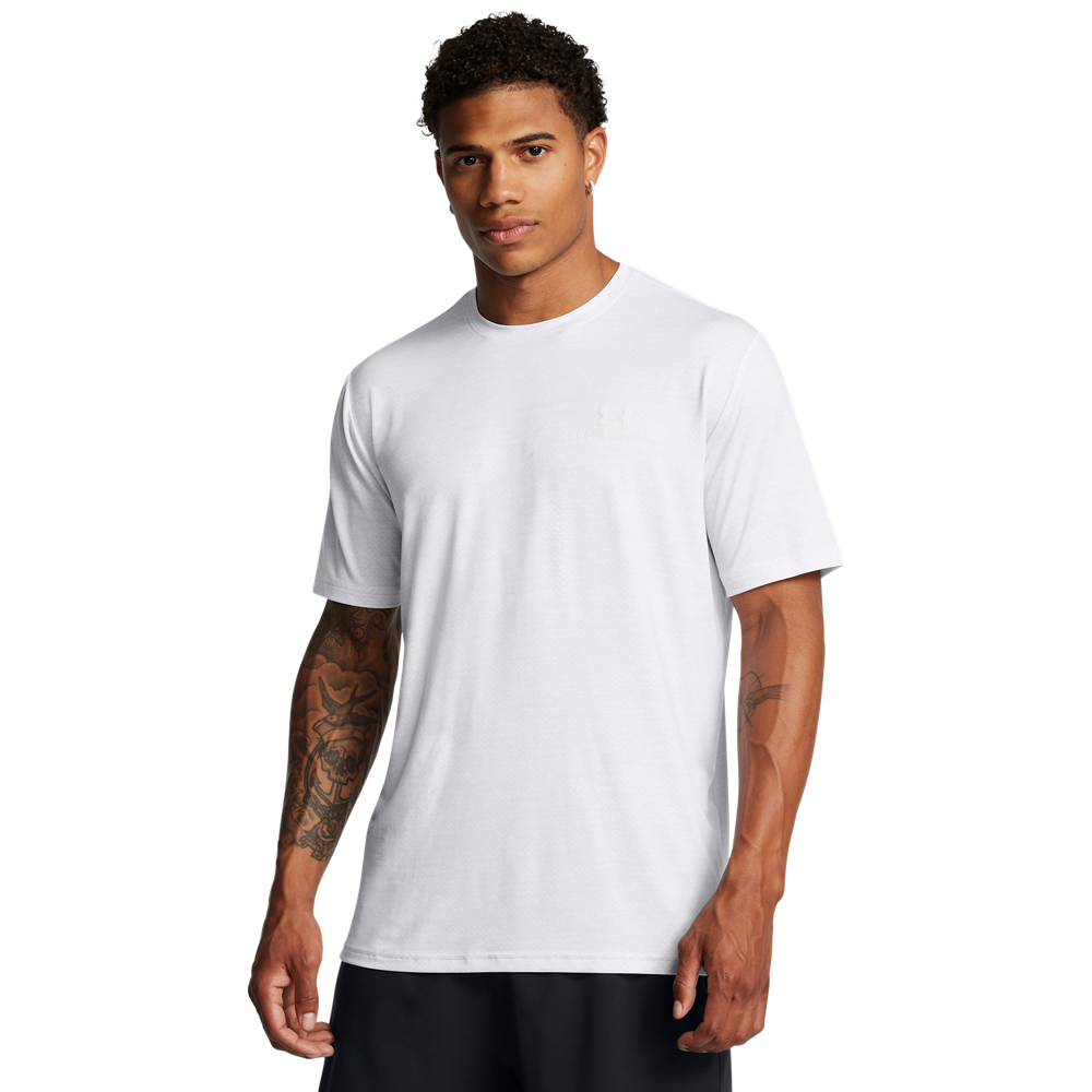 Under Armour Men's Vanish Energy Printed Tee - WHITE Thumbnail View 1