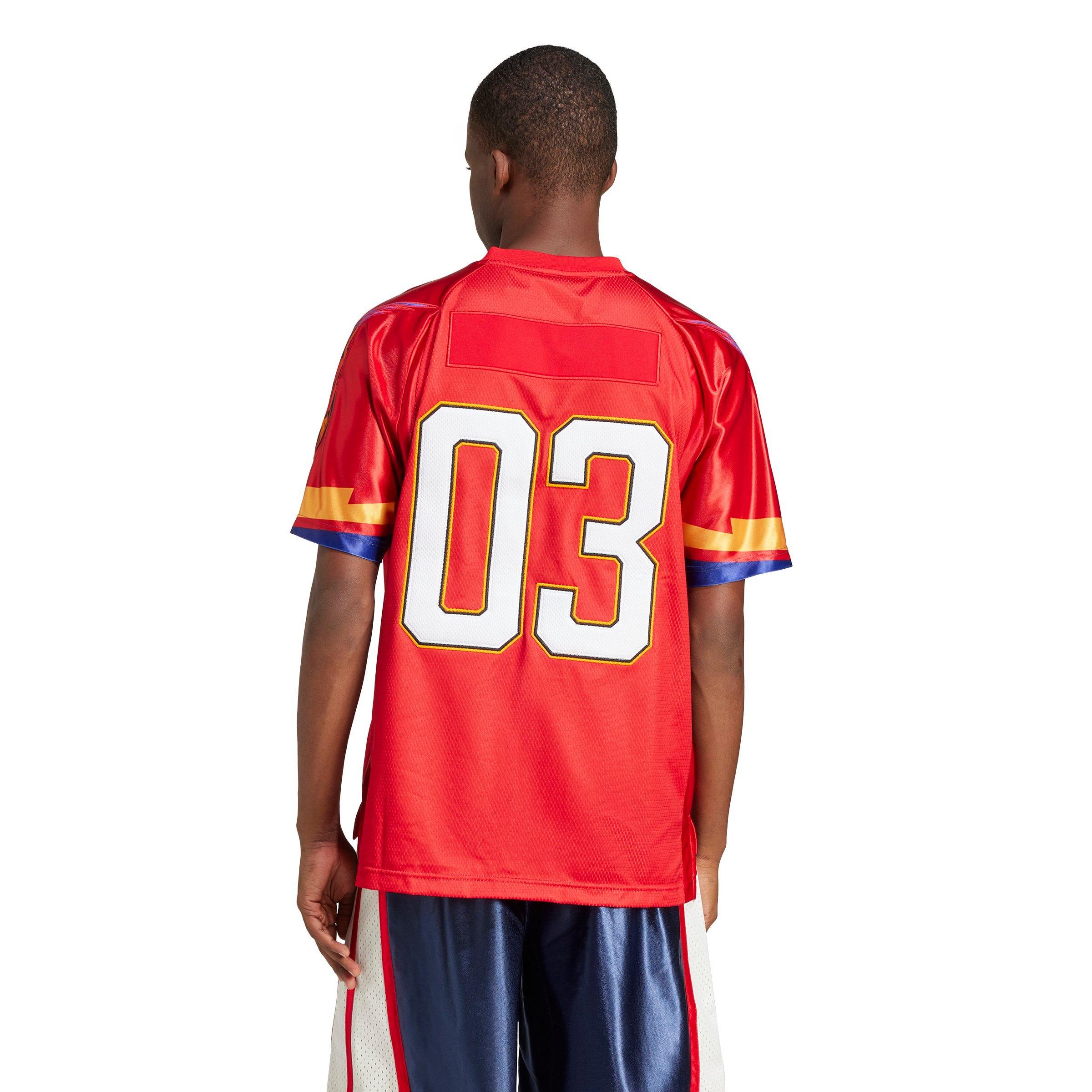 adidas Originals Men's Adilenium Season 3 Team Jersey - RED Thumbnail View 2