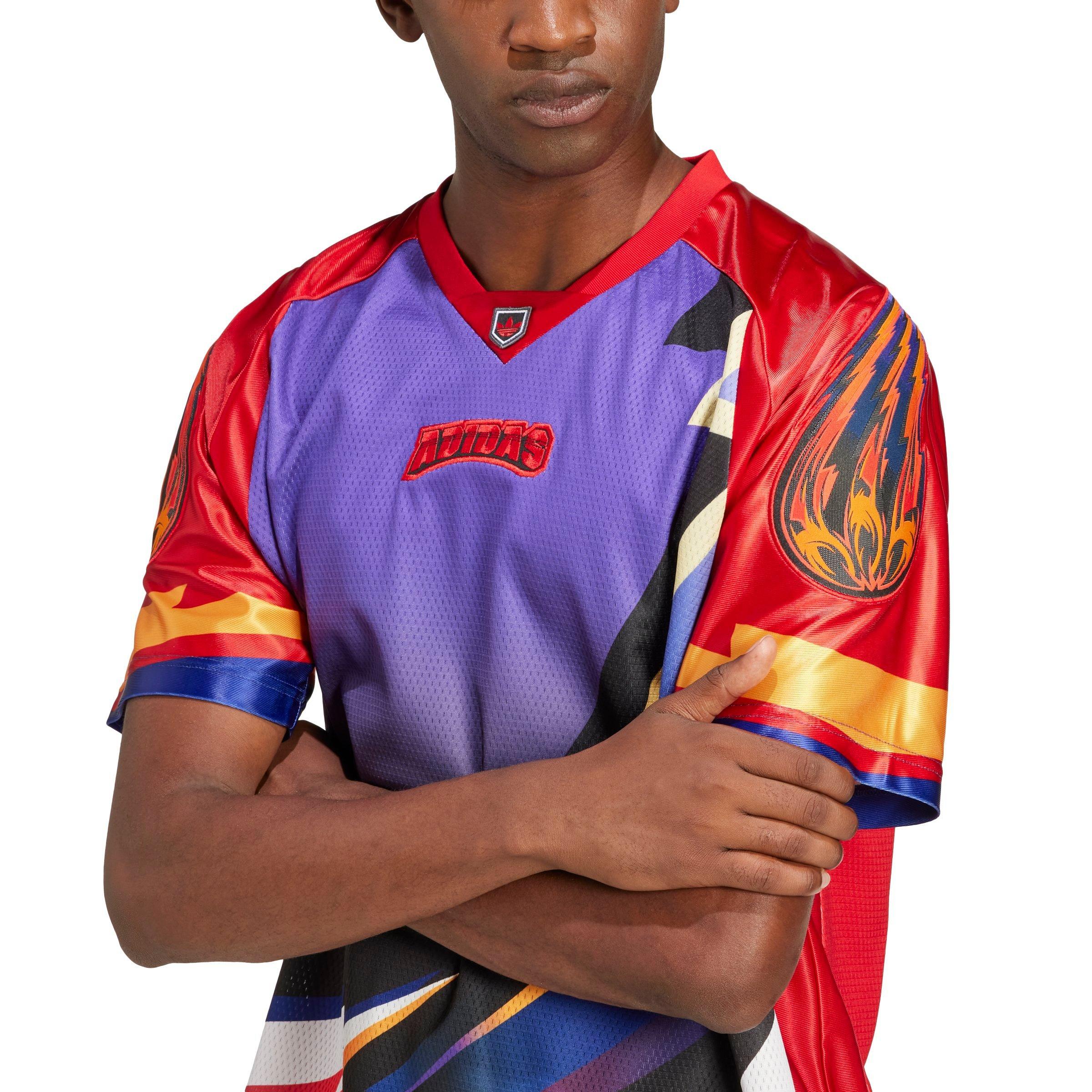 adidas Originals Men's Adilenium Season 3 Team Jersey - RED Thumbnail View 3