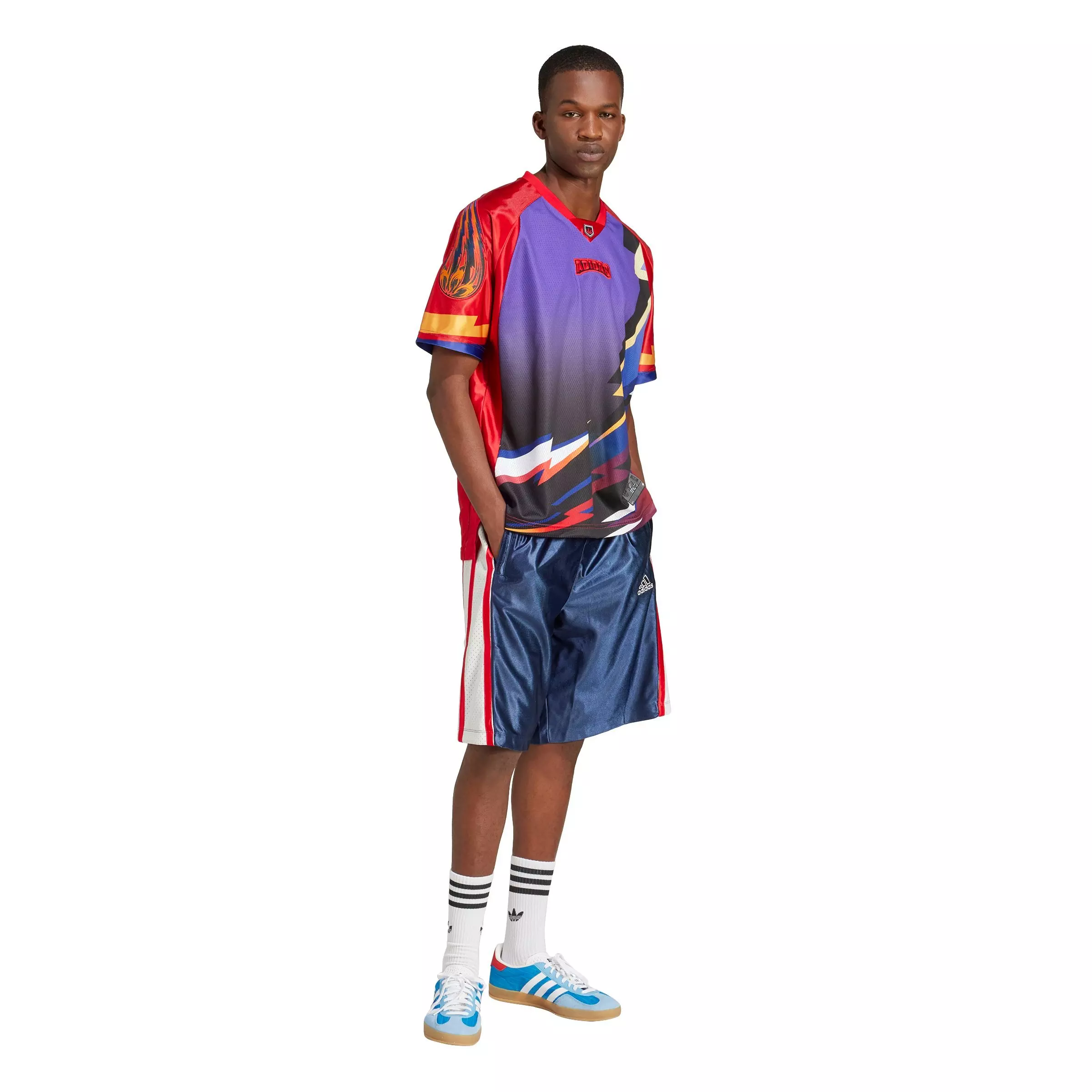 adidas Originals Men's Adilenium Season 3 Team Jersey - RED