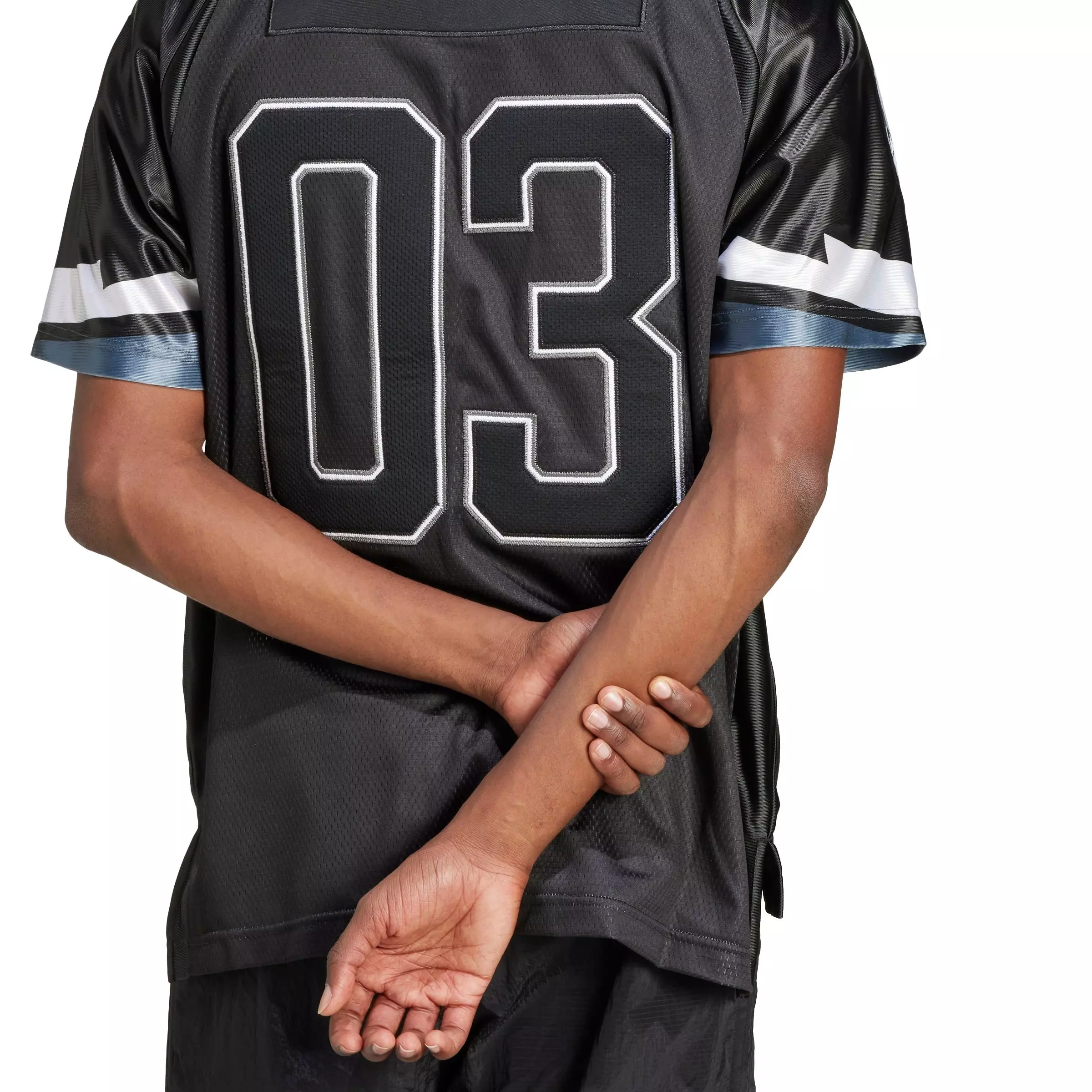 adidas Men's Adilenium Season 3 Team Jersey - BLACK/WHITE