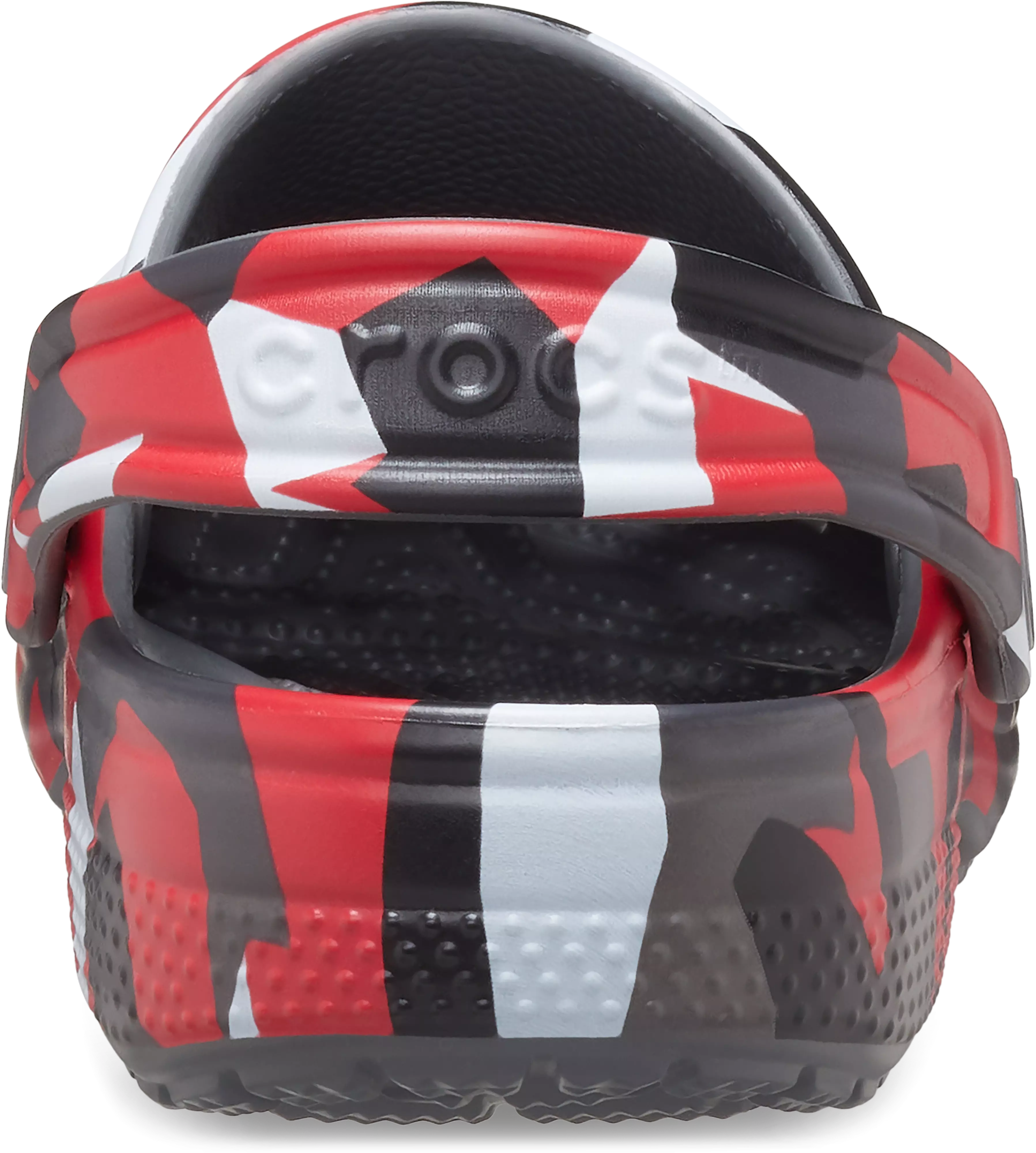 Crocs Classic Geometric "Camo Red" Grade School Boys' Clog - RED/GREY