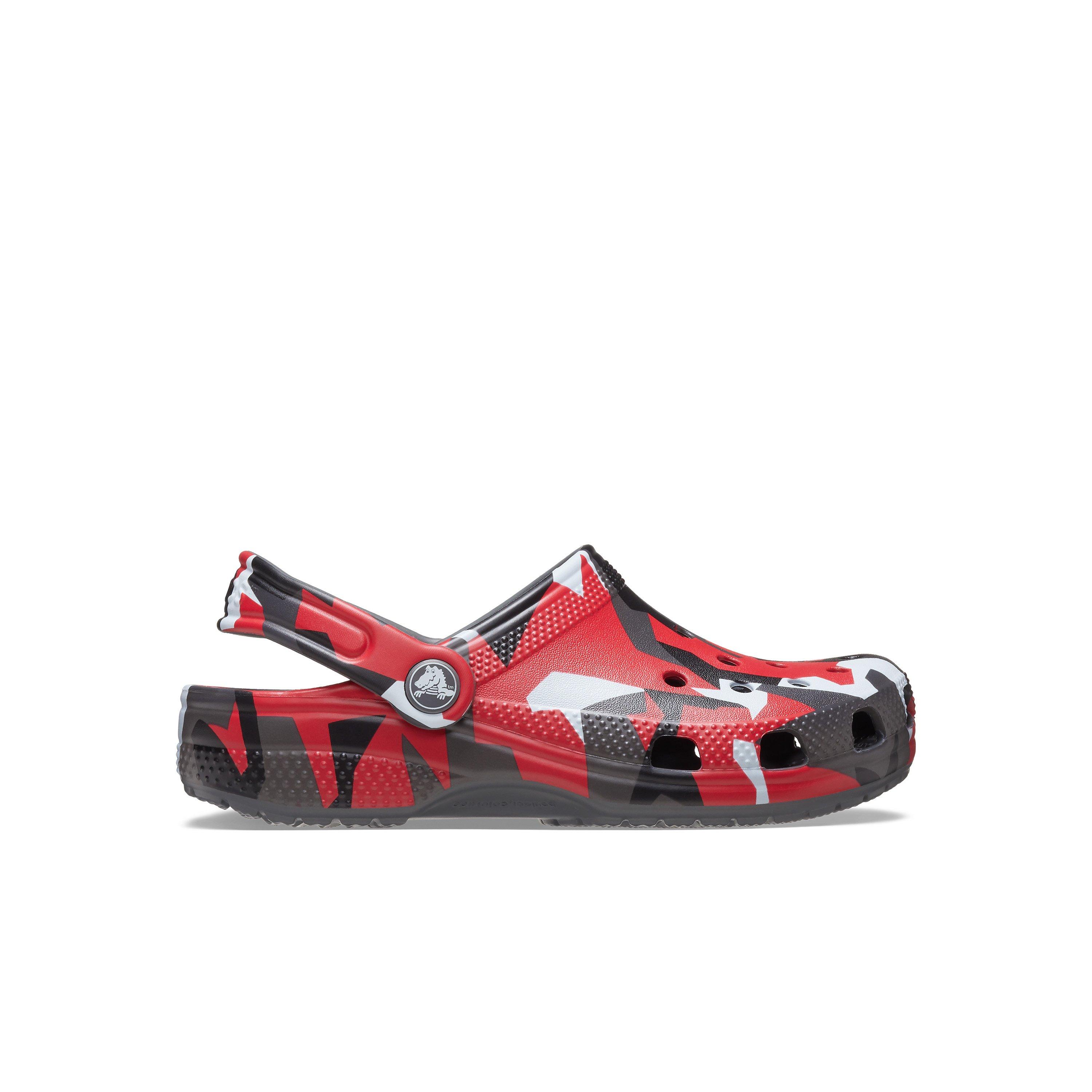 A Bathing Ape x Crocs men’s 12 Red Camo Classic Clog 213140 8C1 Crocs Echo RO Clog Bape Flame Camo – DISTRICT ONE NY main image 2