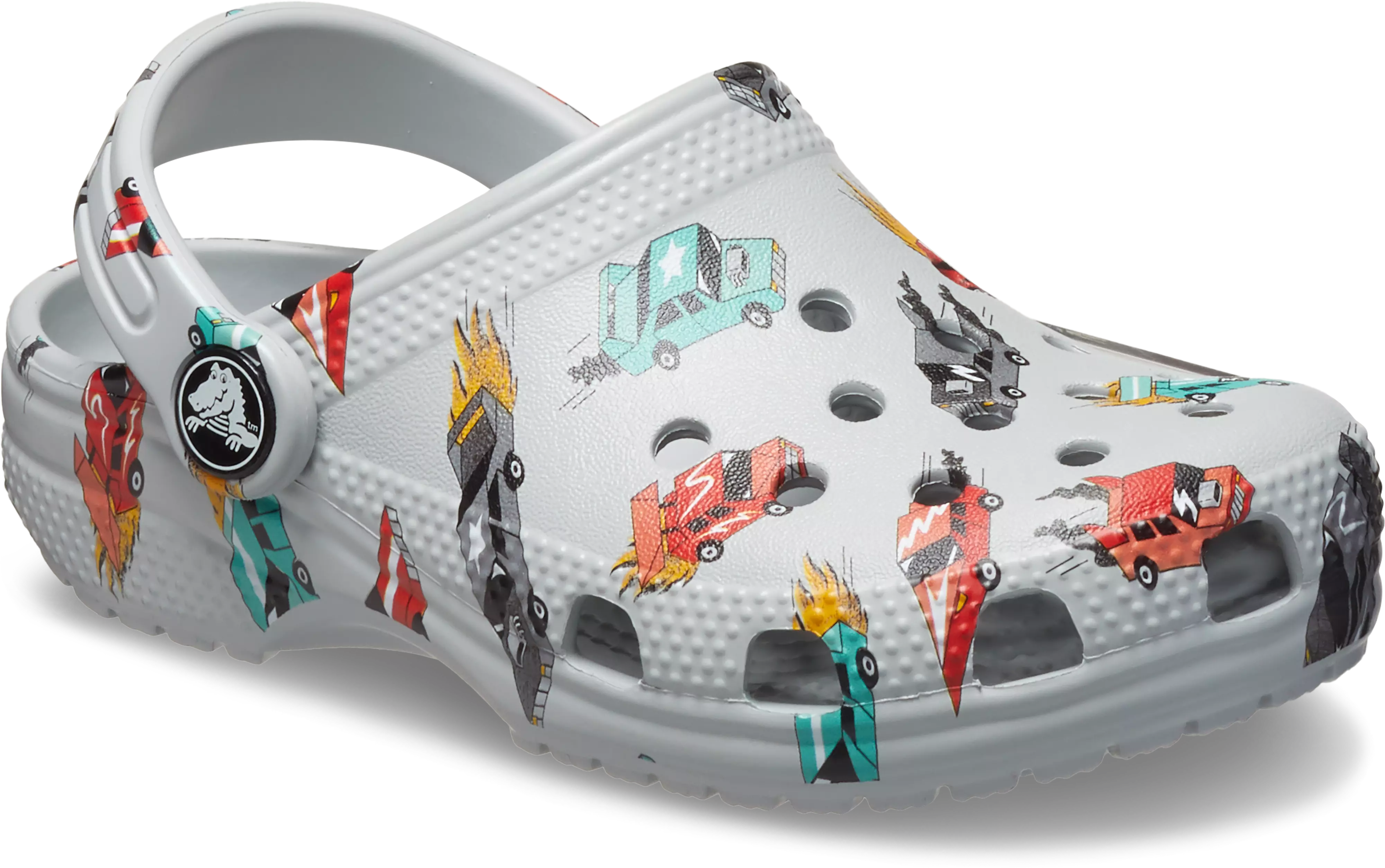 Crocs Classic "Race Car" Toddler Boys' Clog - MULTI-COLOR