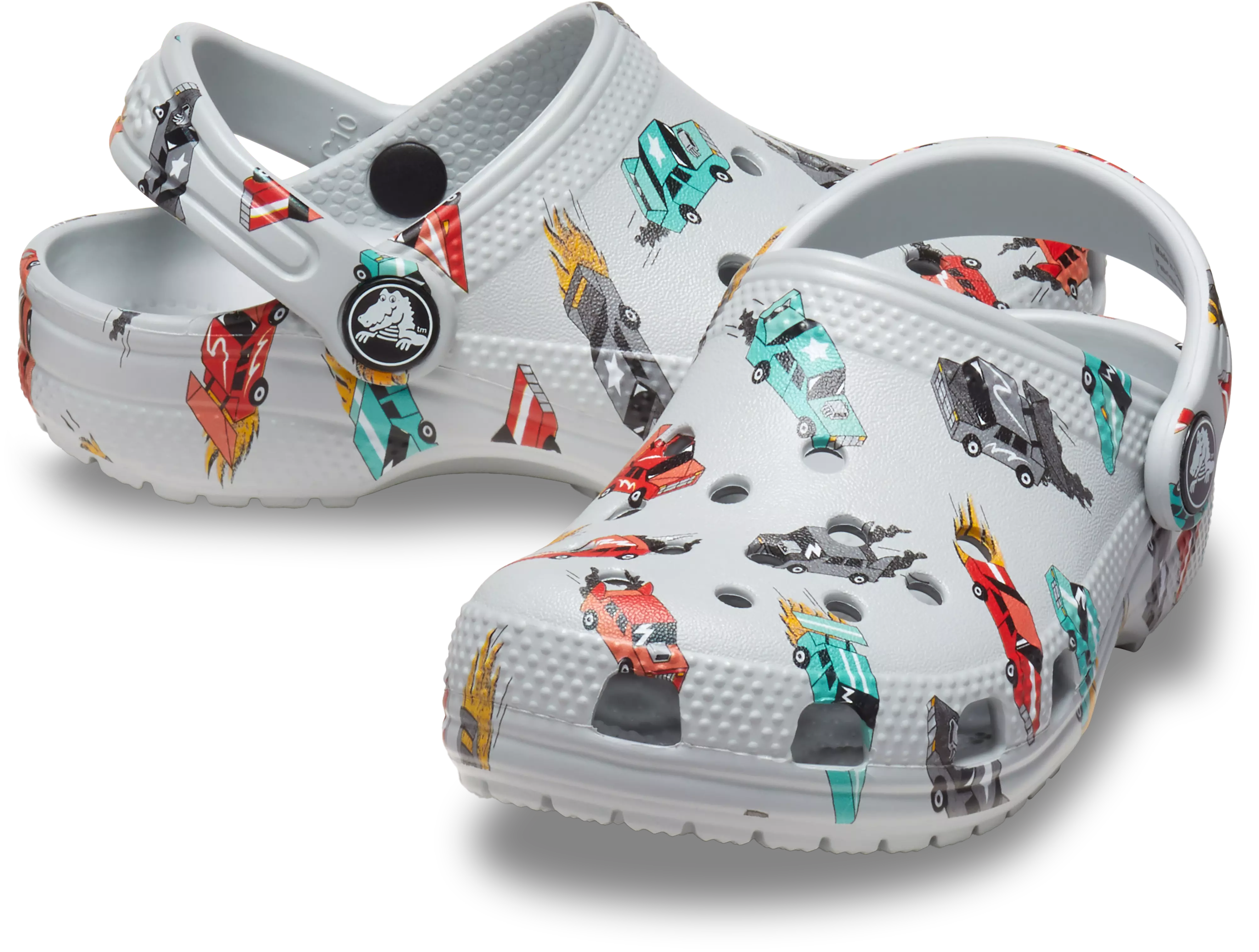 Crocs Classic "Race Car" Toddler Boys' Clog - MULTI-COLOR