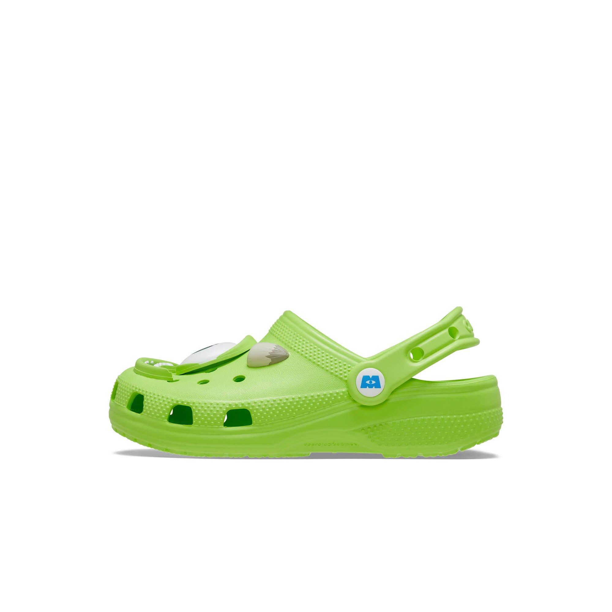 Crocs Disney and Pixar Monsters, Inc. Grade School Kids' "Mike Wazowski" Clog
