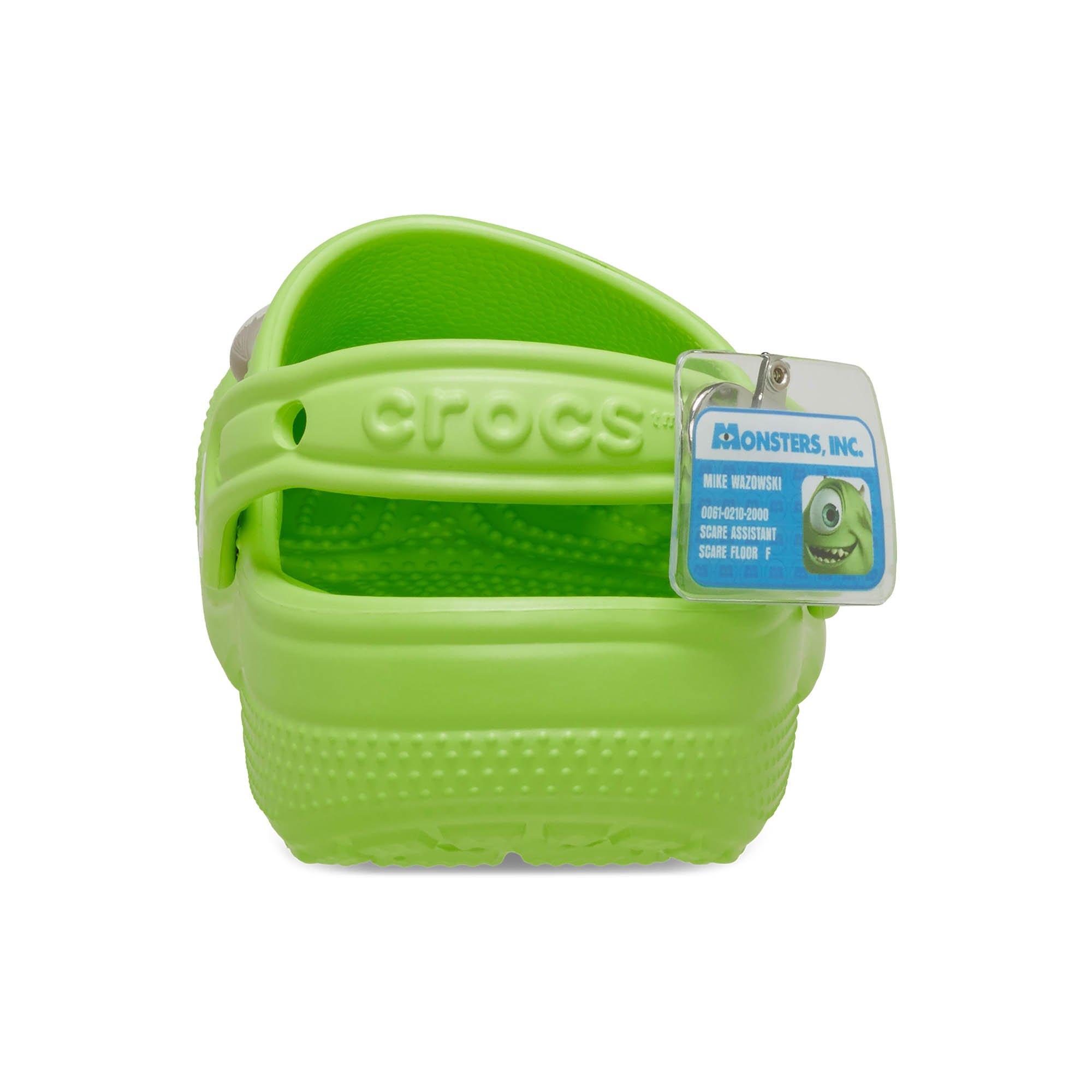 Crocs Disney and Pixar Monsters, Inc. Preschool Kids' "Mike Wazowski" Clog