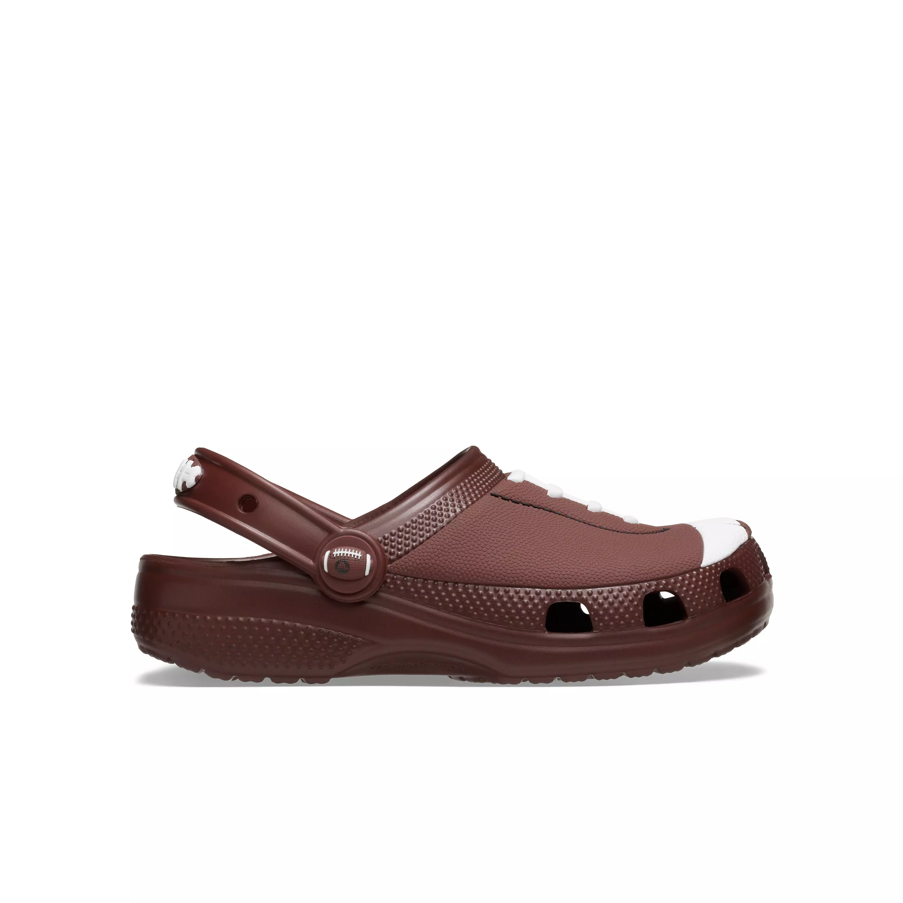 Crocs Classic "Football" Grade School Boys' Clog - BROWN