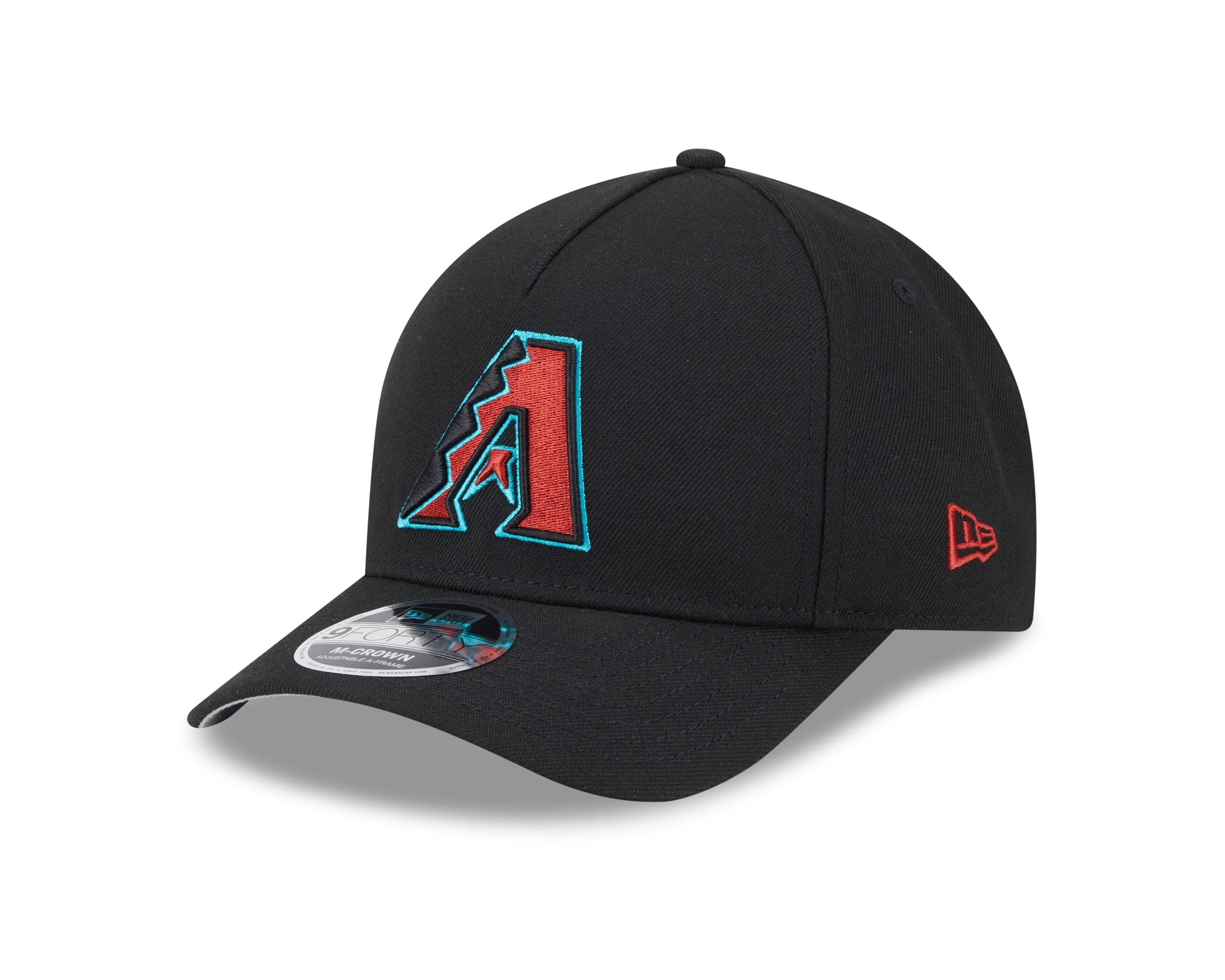 New Era Arizona Diamondbacks 9FORTY A-Frame Snapback Hat-Black - BLACK Thumbnail View 1