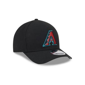 New Era Arizona Diamondbacks 9FORTY A-Frame Snapback Hat-Black