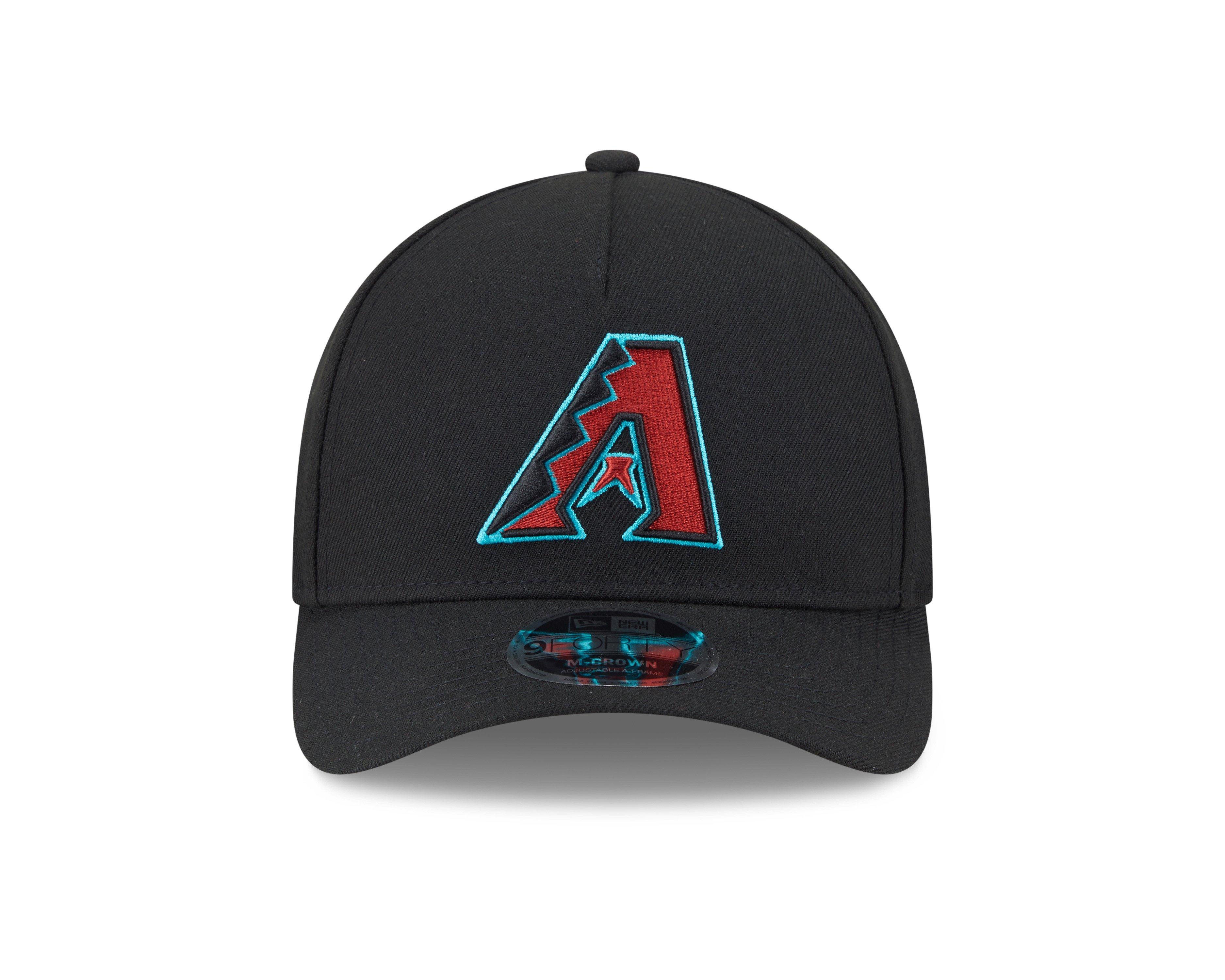 New Era Arizona Diamondbacks 9FORTY A-Frame Snapback Hat-Black - BLACK Thumbnail View 3