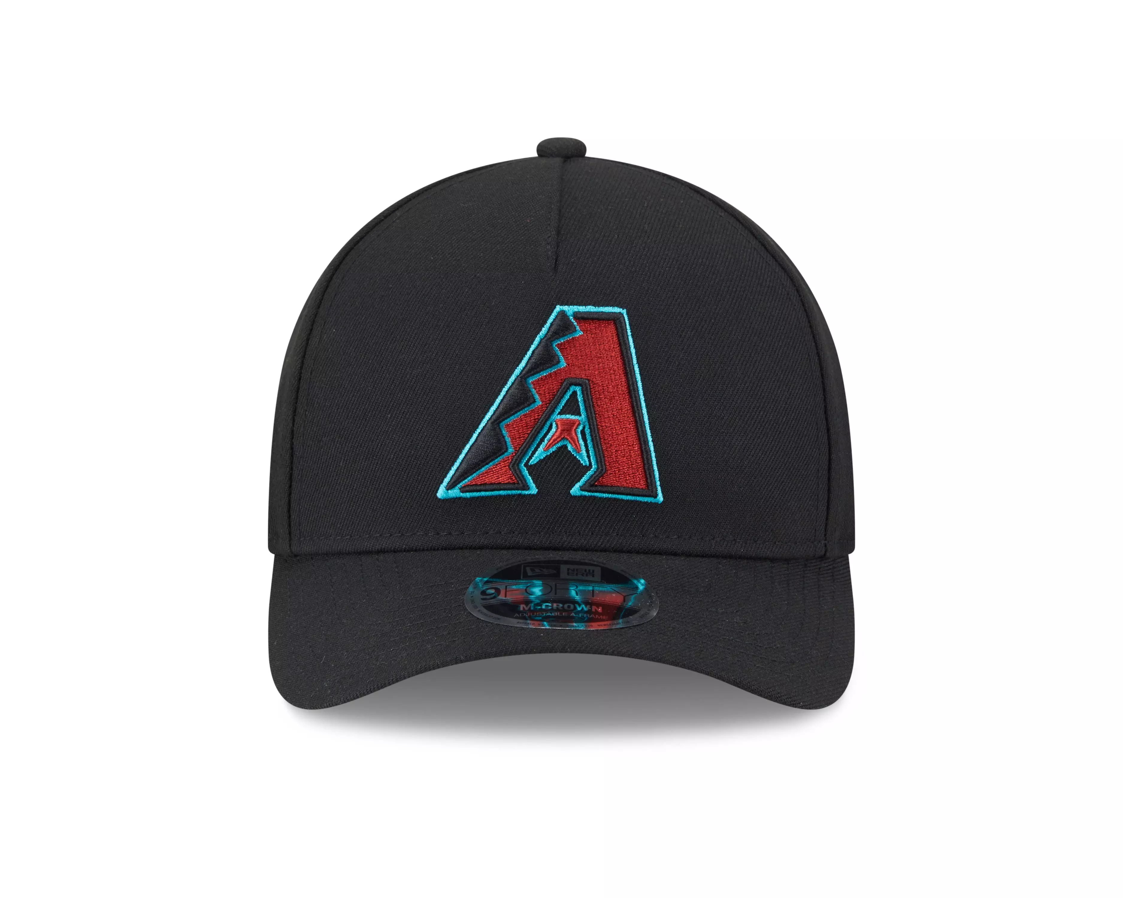New Era Arizona Diamondbacks 9FORTY A-Frame Snapback Hat-Black - BLACK