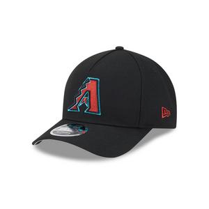 New Era Arizona Diamondbacks 9FORTY A-Frame Snapback Hat-Black