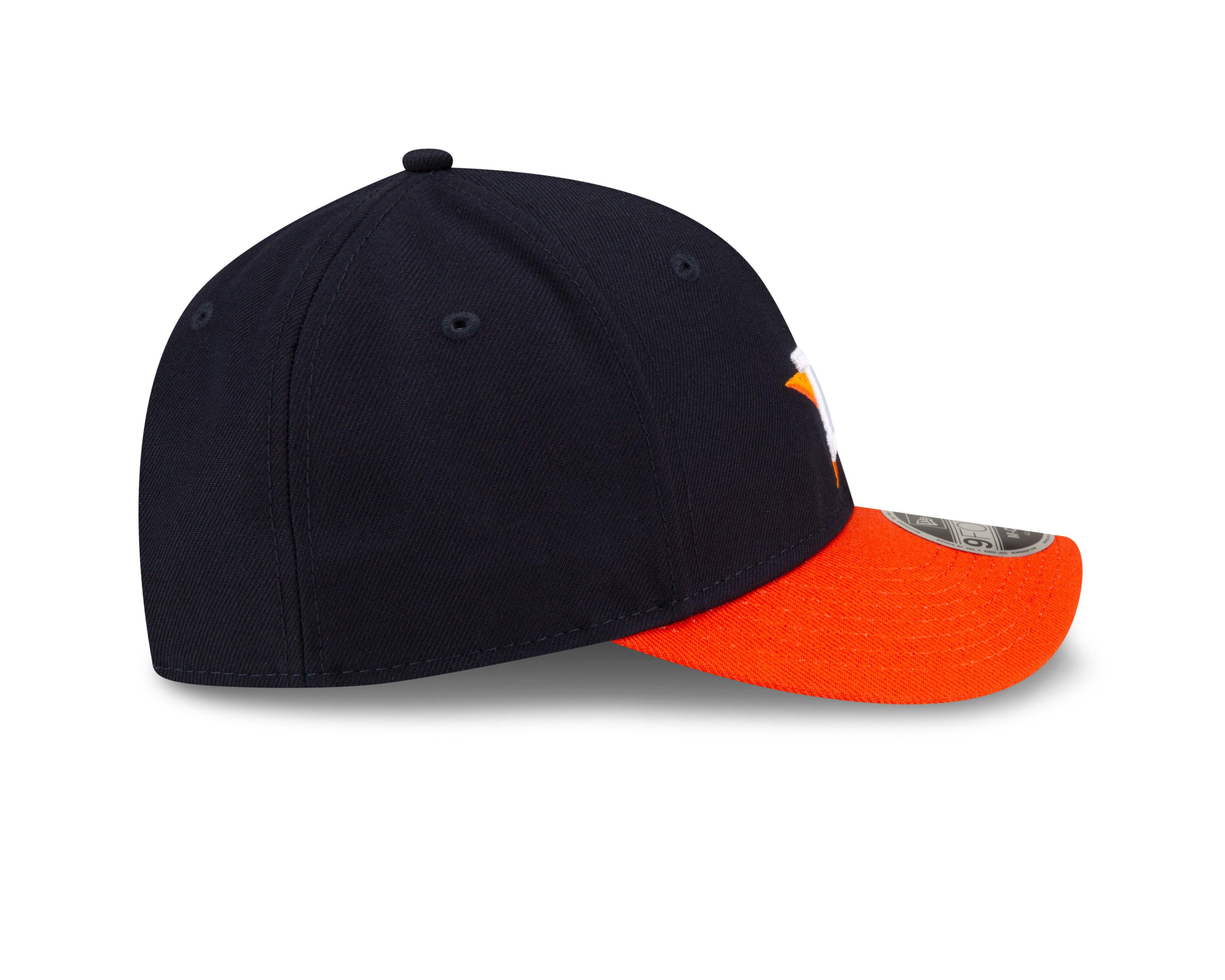 New Era Houston Astros 9FORTY A-Frame Snapback-Blue/Orange