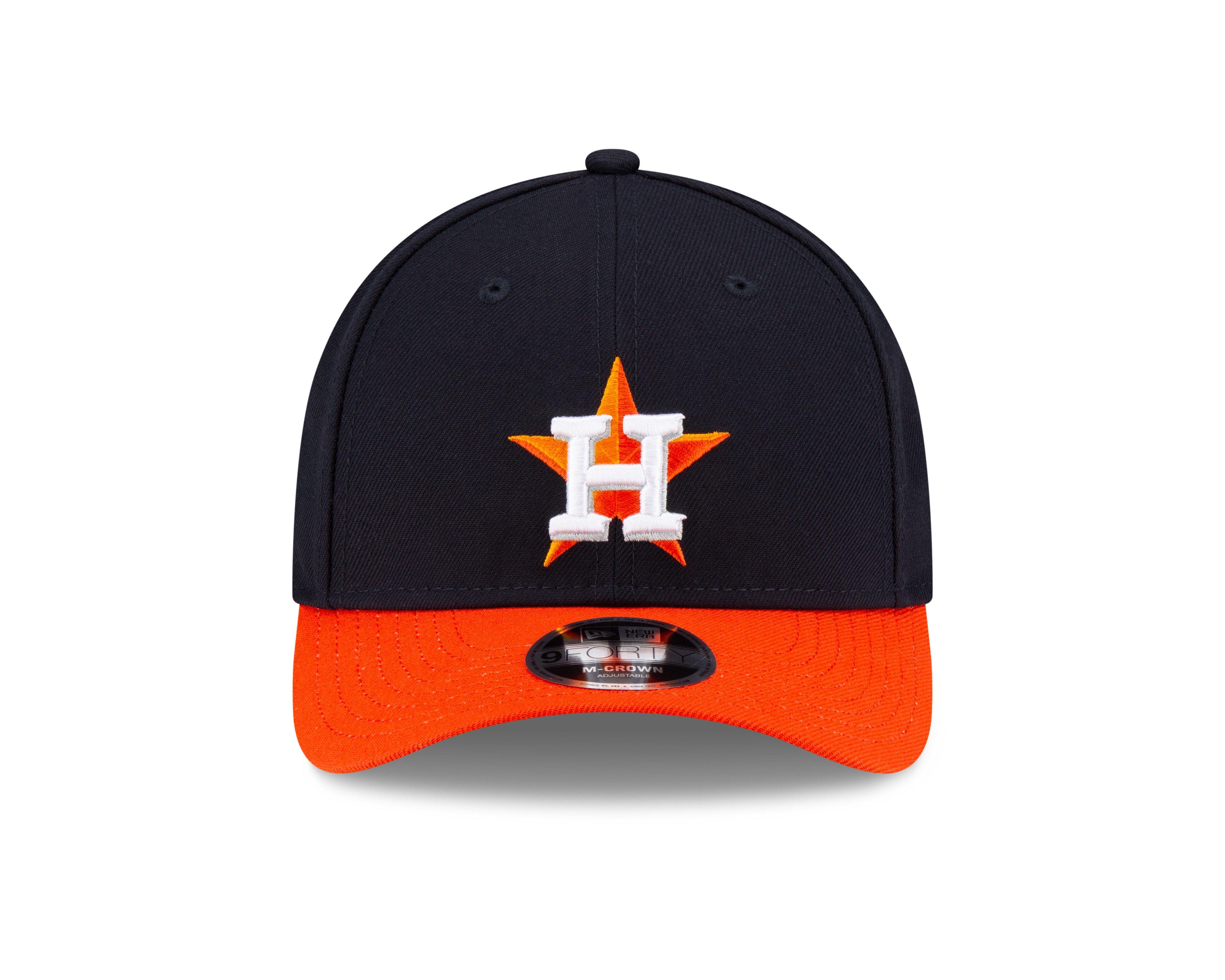 New Era Houston Astros 9FORTY A-Frame Snapback-Blue/Orange