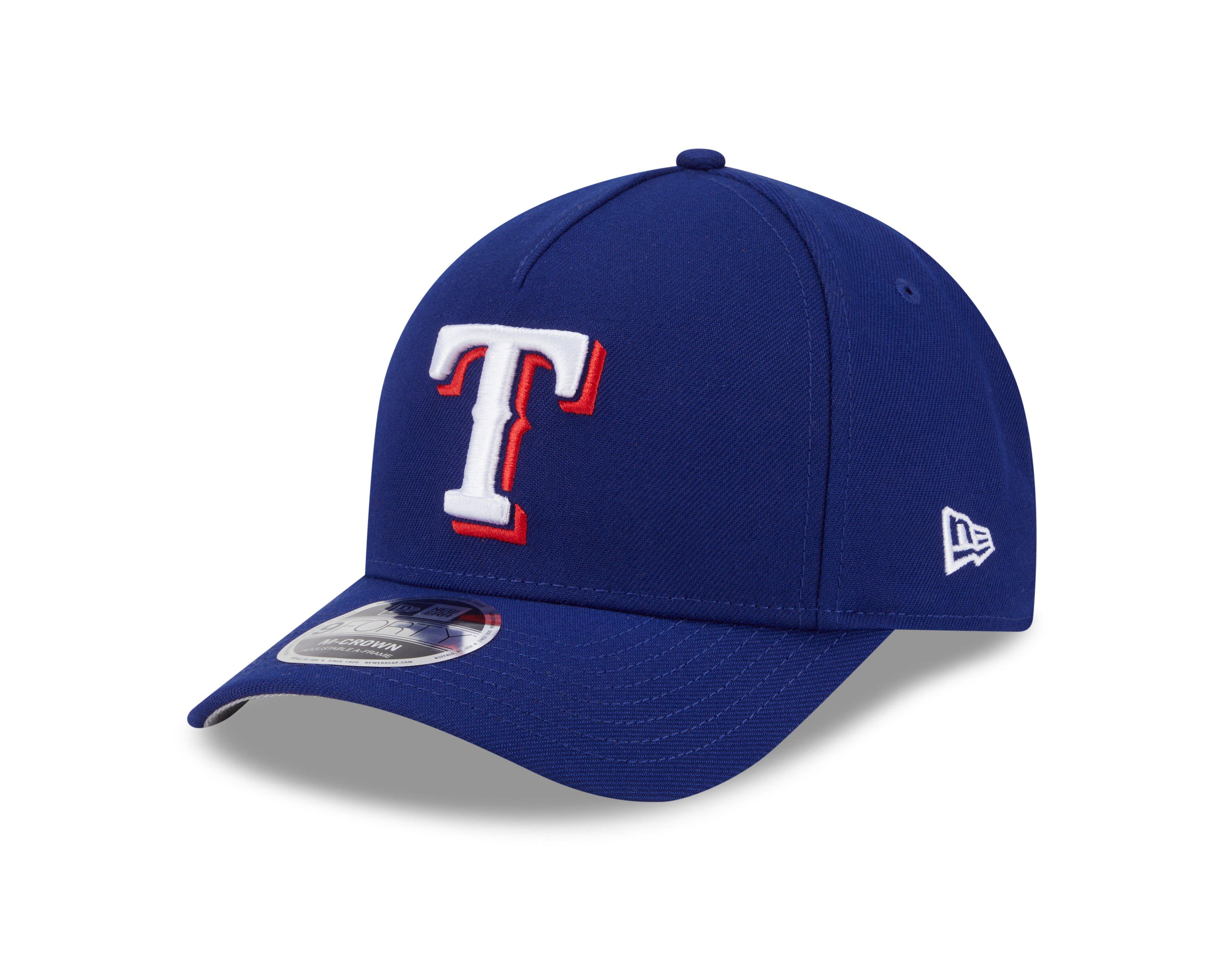 New Era Texas Rangers 9FORTY A-Frame Snapback Hat - BLUE Thumbnail View 1