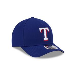New Era Texas Rangers 9FORTY A-Frame Snapback Hat-Blue
