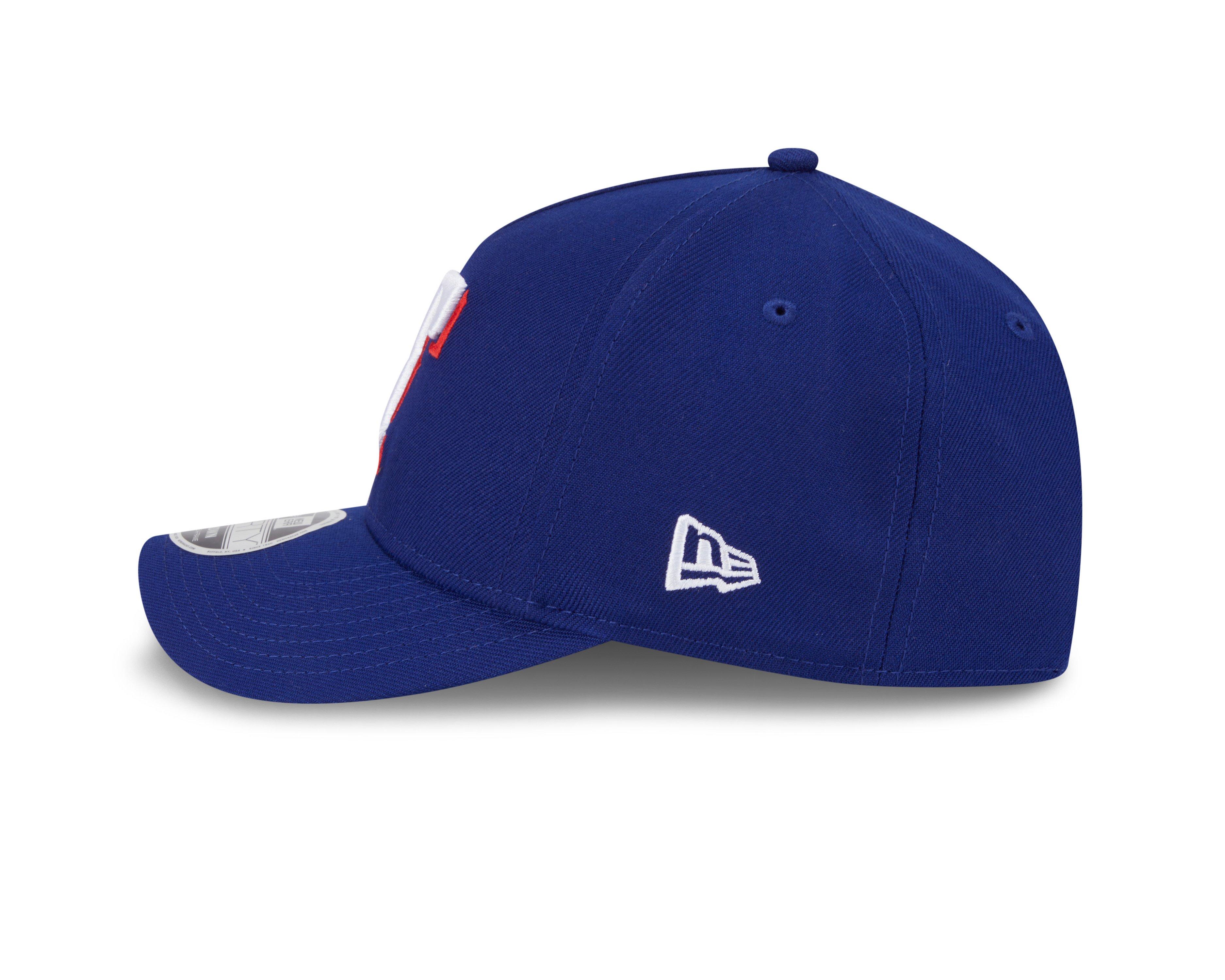 New Era Texas Rangers 9FORTY A-Frame Snapback Hat-Blue