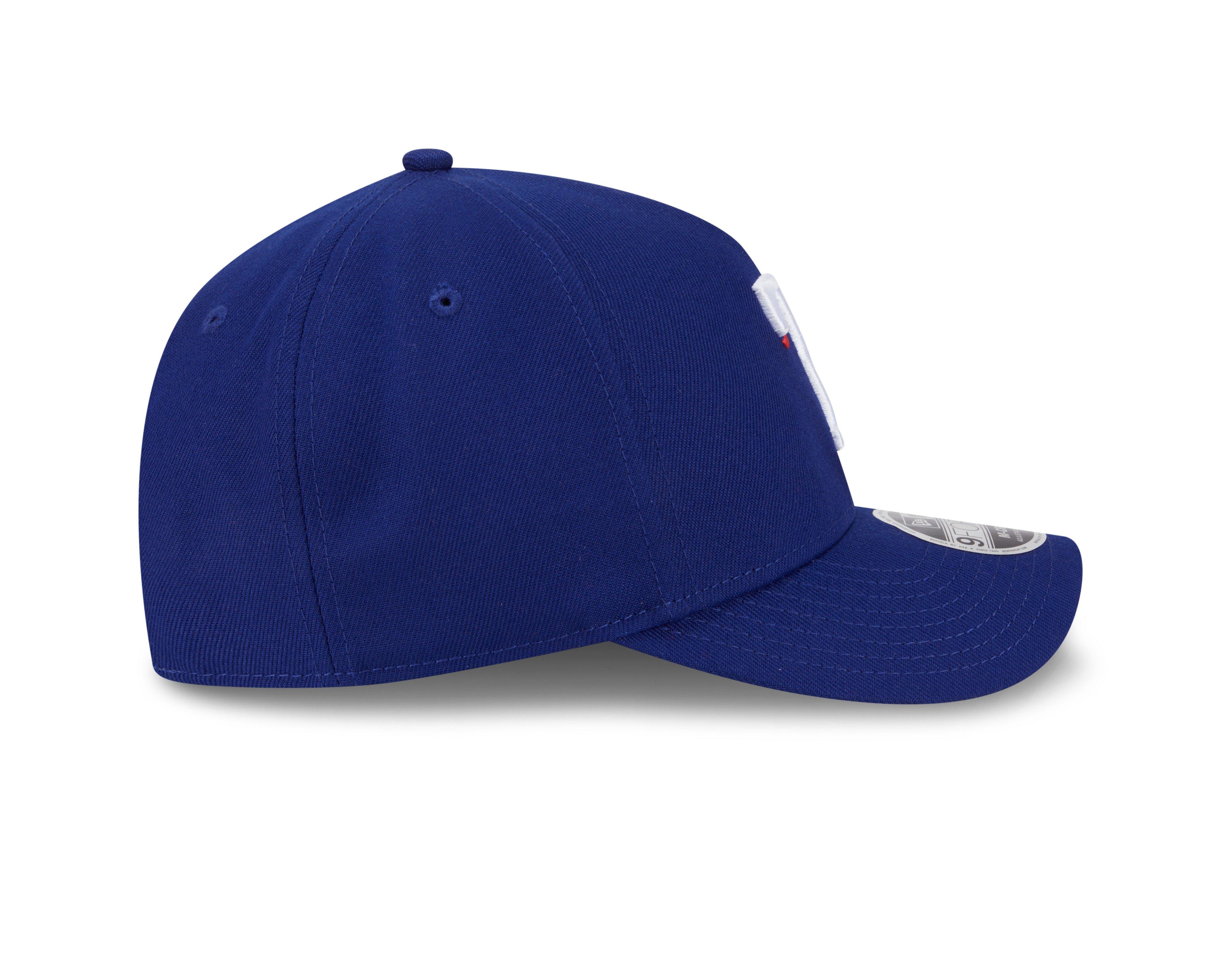 New Era Texas Rangers 9FORTY A-Frame Snapback Hat-Blue