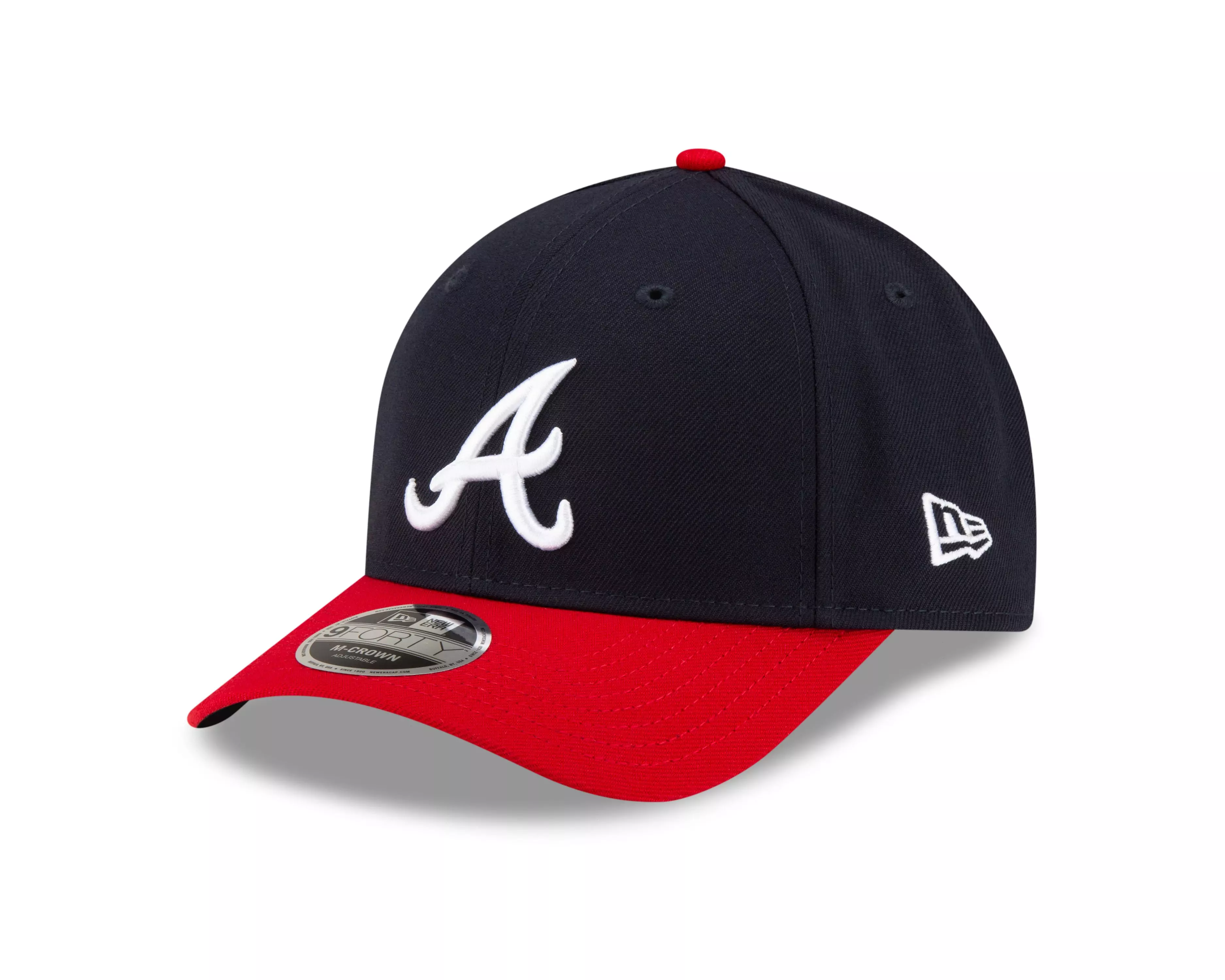 New Era Atlanta Braves 9FORTY A-Frame Snapback-Blue/Red - BLUE/RED