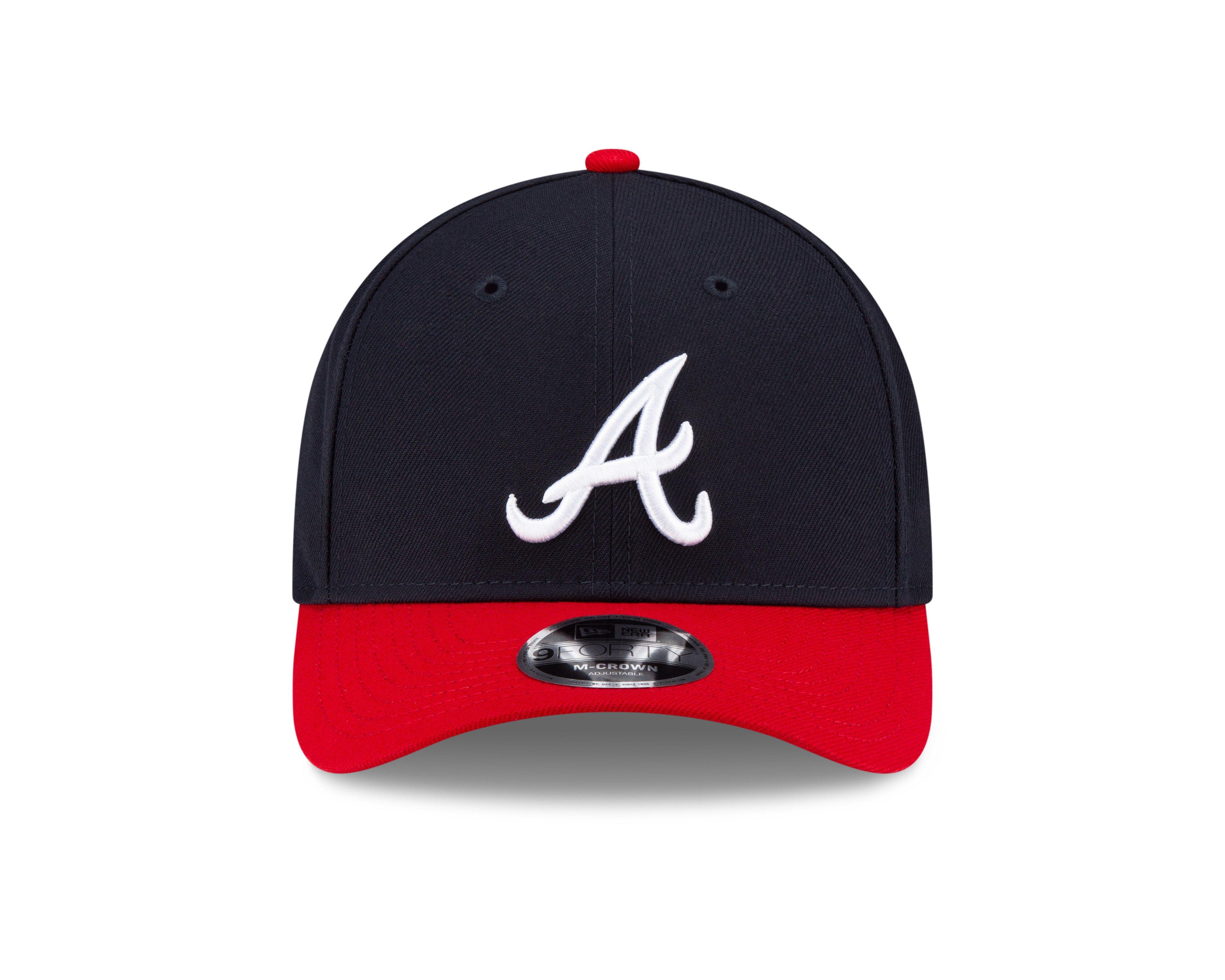 New Era Atlanta Braves 9FORTY A-Frame Snapback-Blue/Red