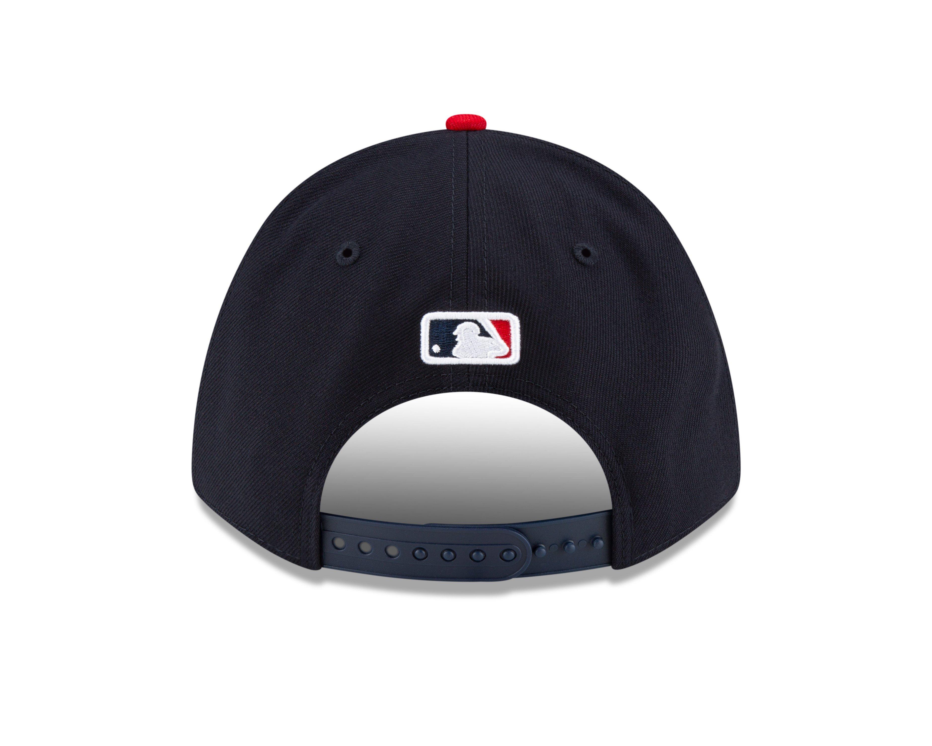 New Era Atlanta Braves 9FORTY A-Frame Snapback-Blue/Red