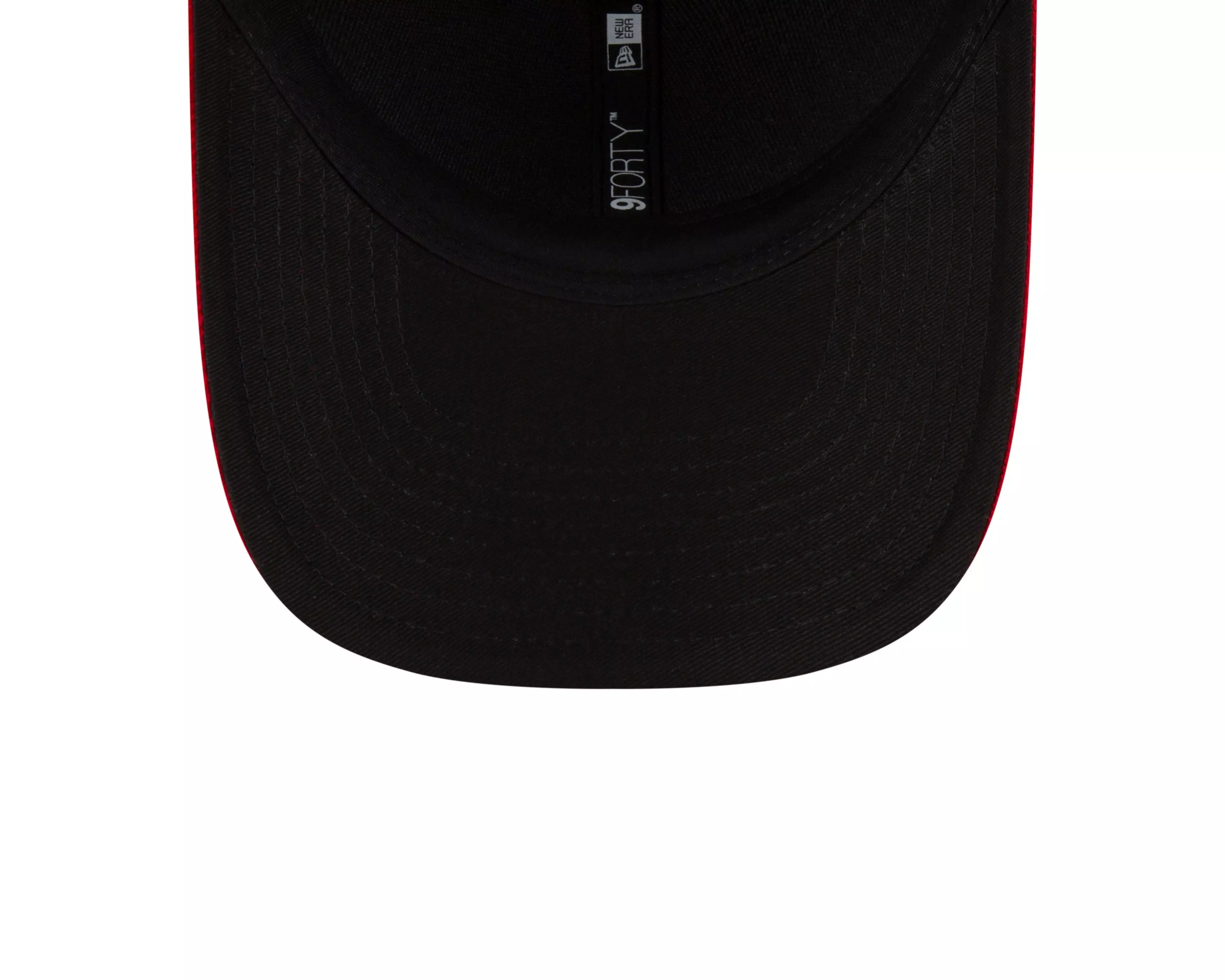 New Era Atlanta Braves 9FORTY A-Frame Snapback Hat-Blue/Red - BLUE/RED