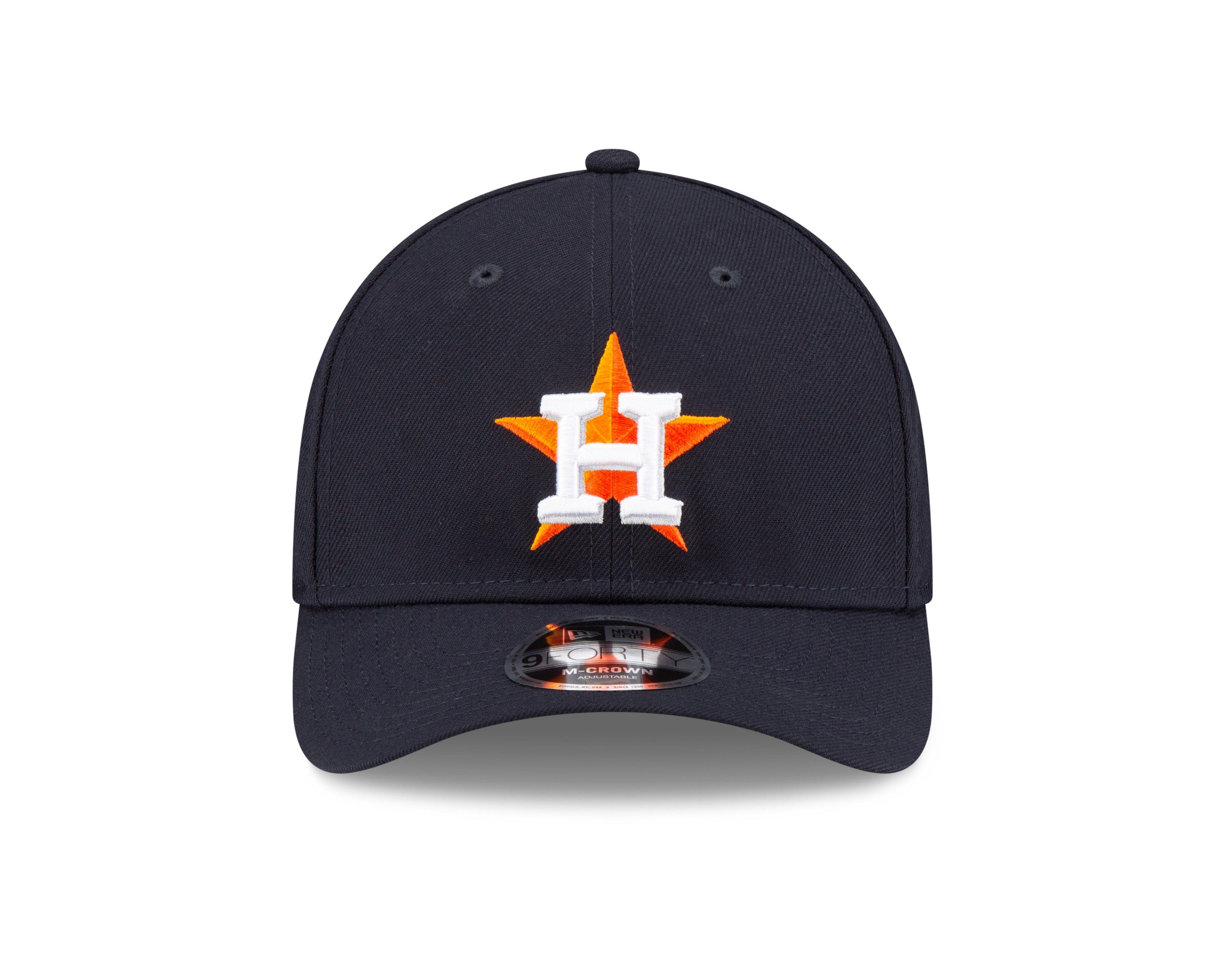 New Era Houston Astros 9FORTY A-Frame Snapback Hat - Blue - BLUE Thumbnail View 7