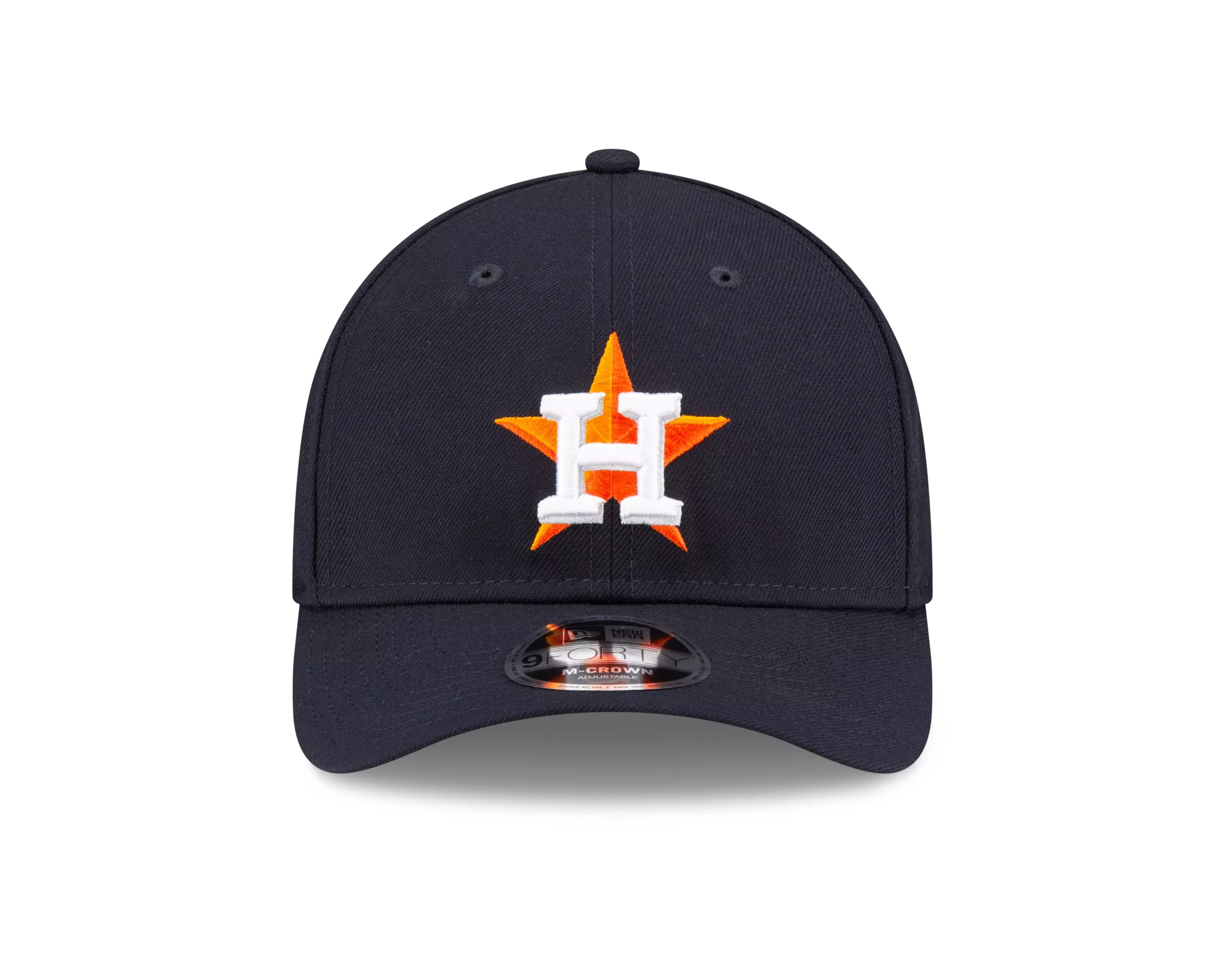 New Era Houston Astros 9FORTY A-Frame Snapback Hat - Blue - BLUE