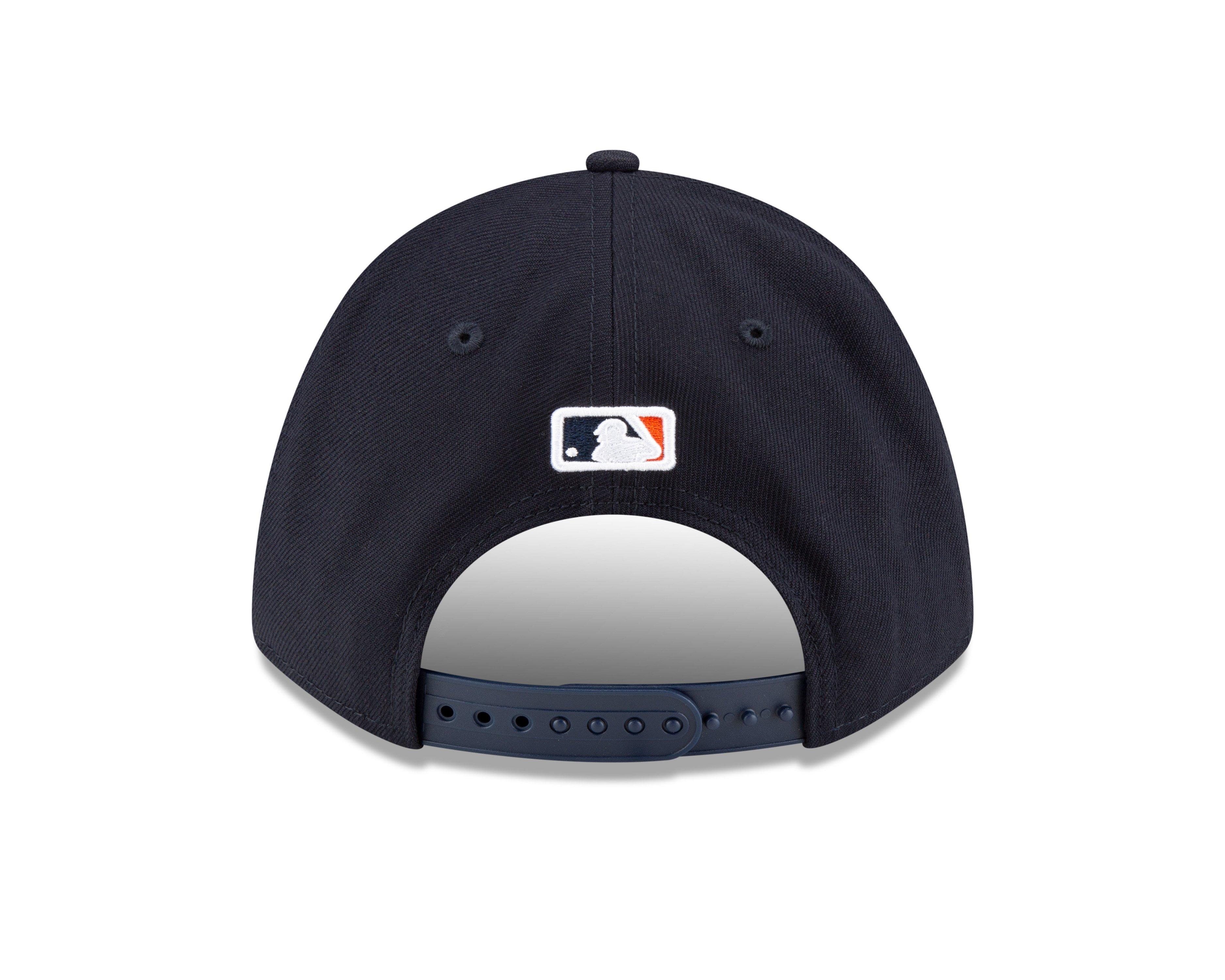 New Era Houston Astros 9FORTY A-Frame Snapback Hat - Blue - BLUE Thumbnail View 3