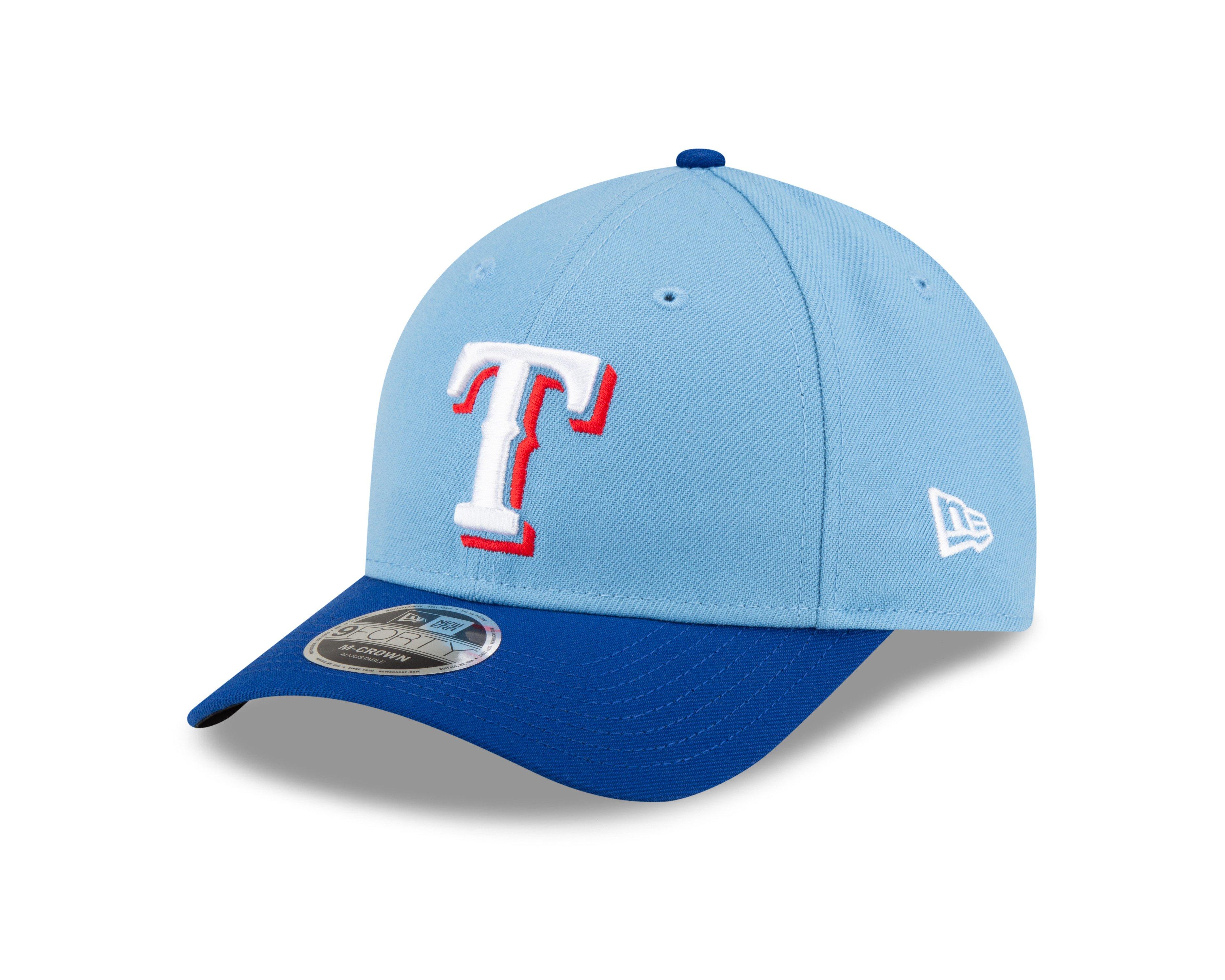 New Era Texas Rangers 9FORTY A-Frame Snapback Hat - Blue - BLUE Thumbnail View 1