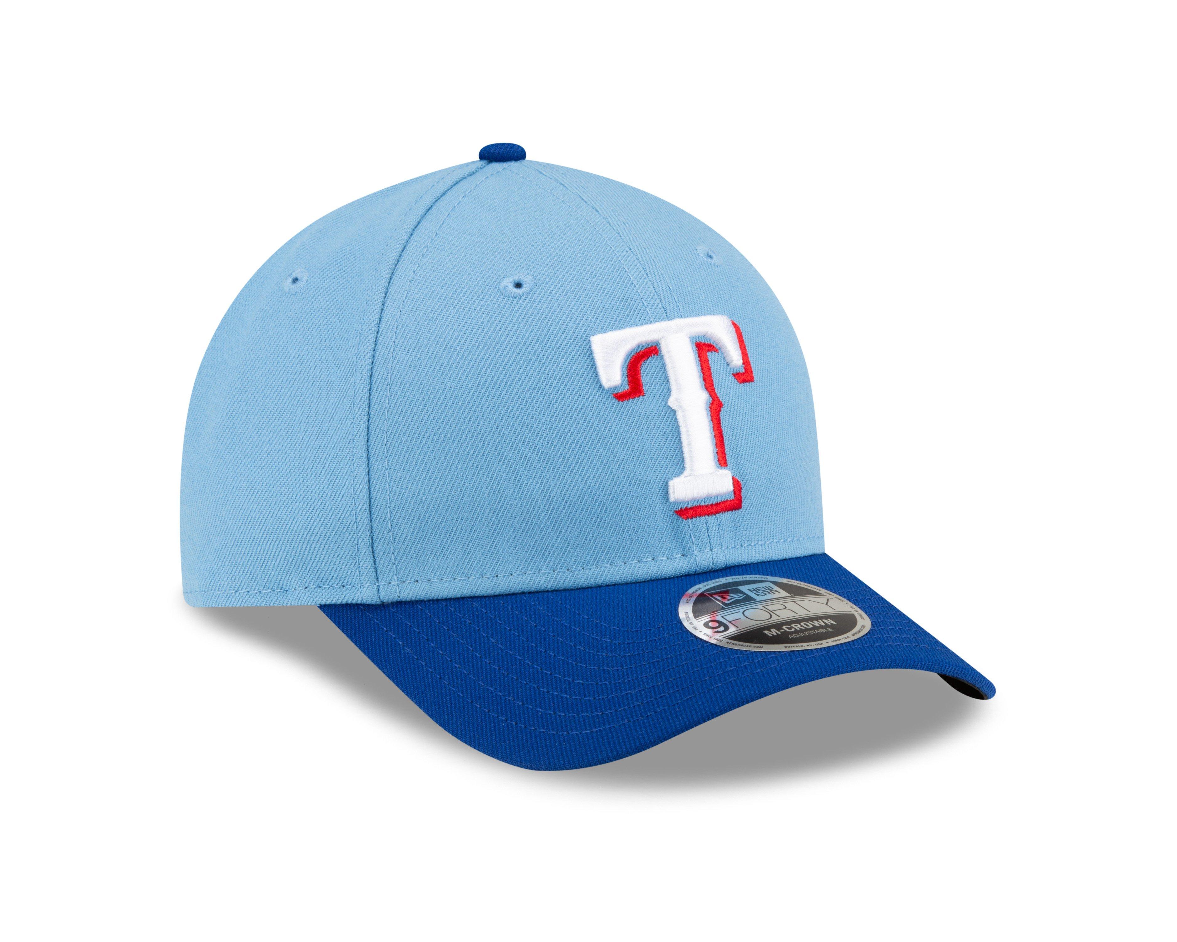 New Era Texas Rangers 9FORTY A-Frame Snapback Hat - Blue - BLUE Thumbnail View 2