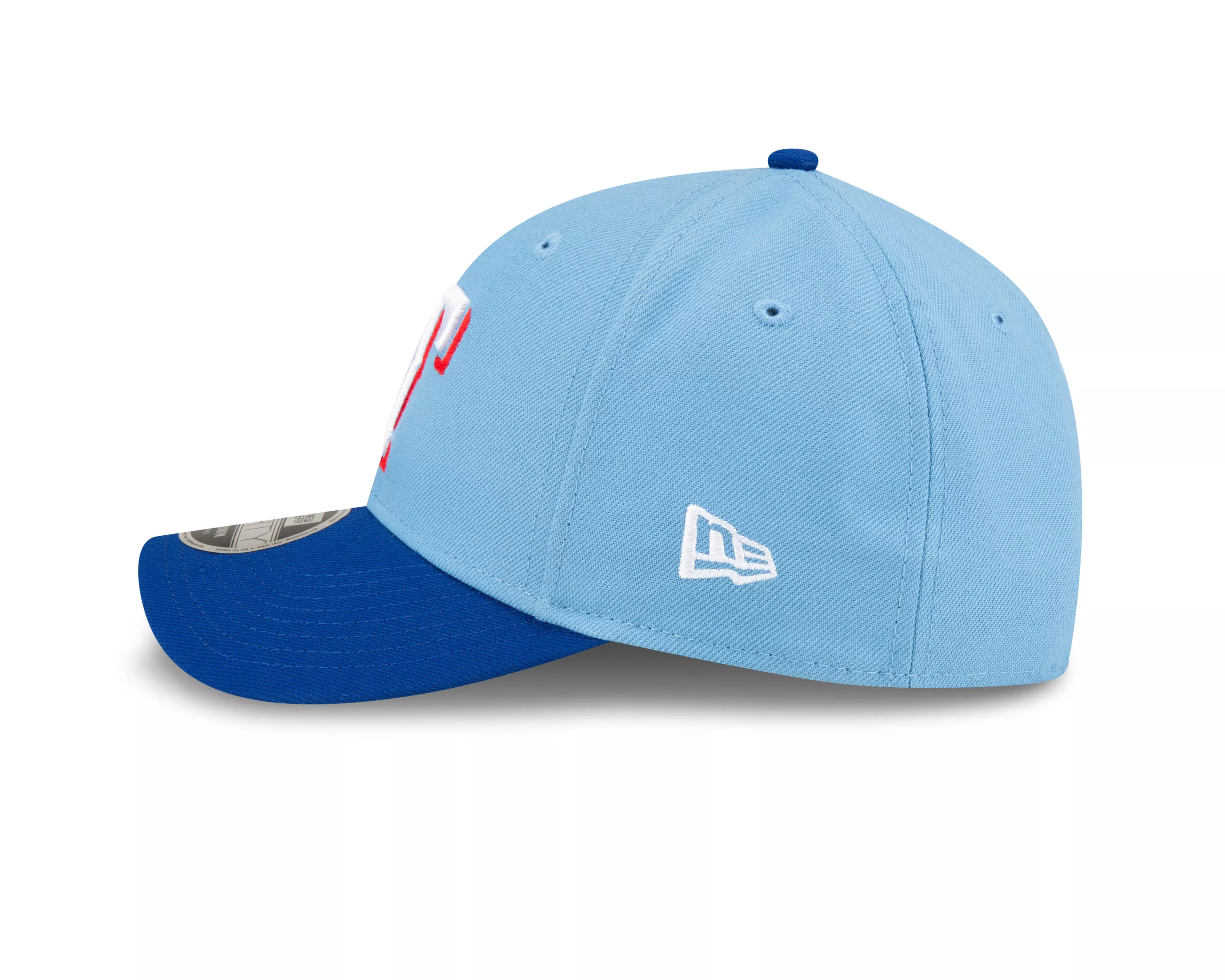 New Era Texas Rangers 9FORTY A-Frame Snapback Hat-Blue - BLUE