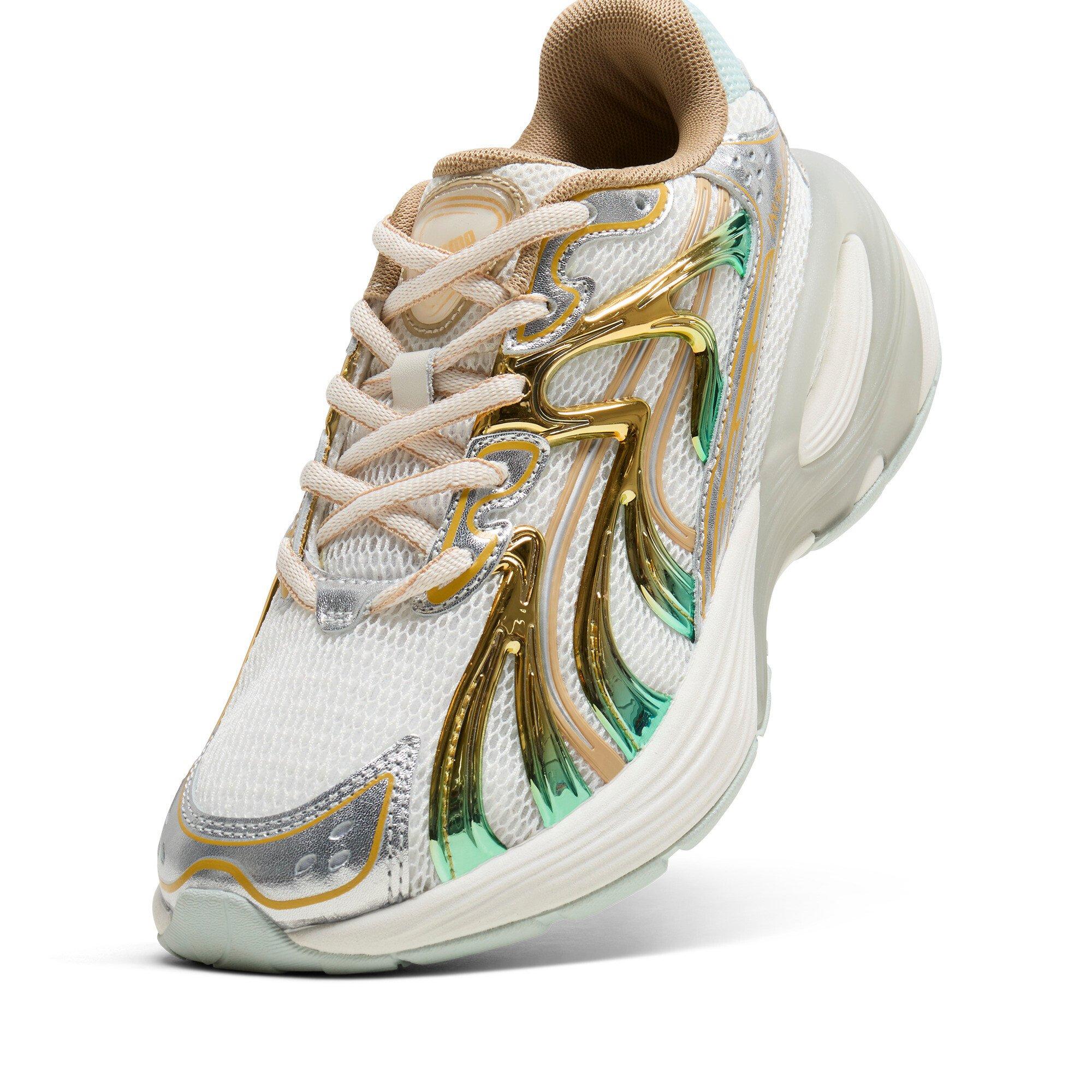 PUMA Inverse Metallic "White/Gold" Women's Shoe