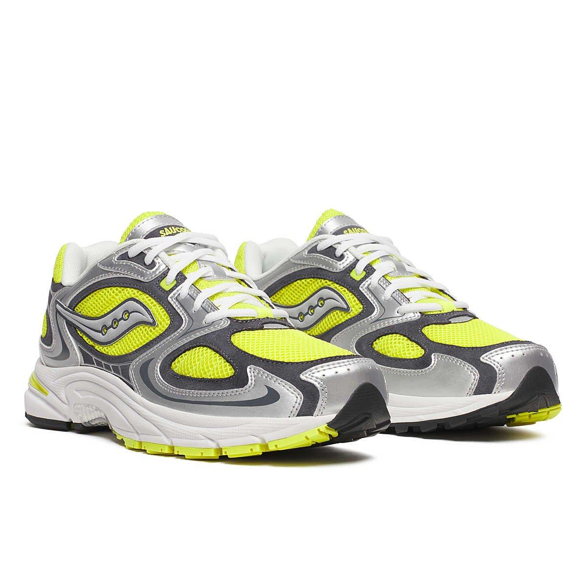 Saucony Grid Jazz 9 "Yellow/Silver" Unisex Shoe - YELLOW Thumbnail View 3
